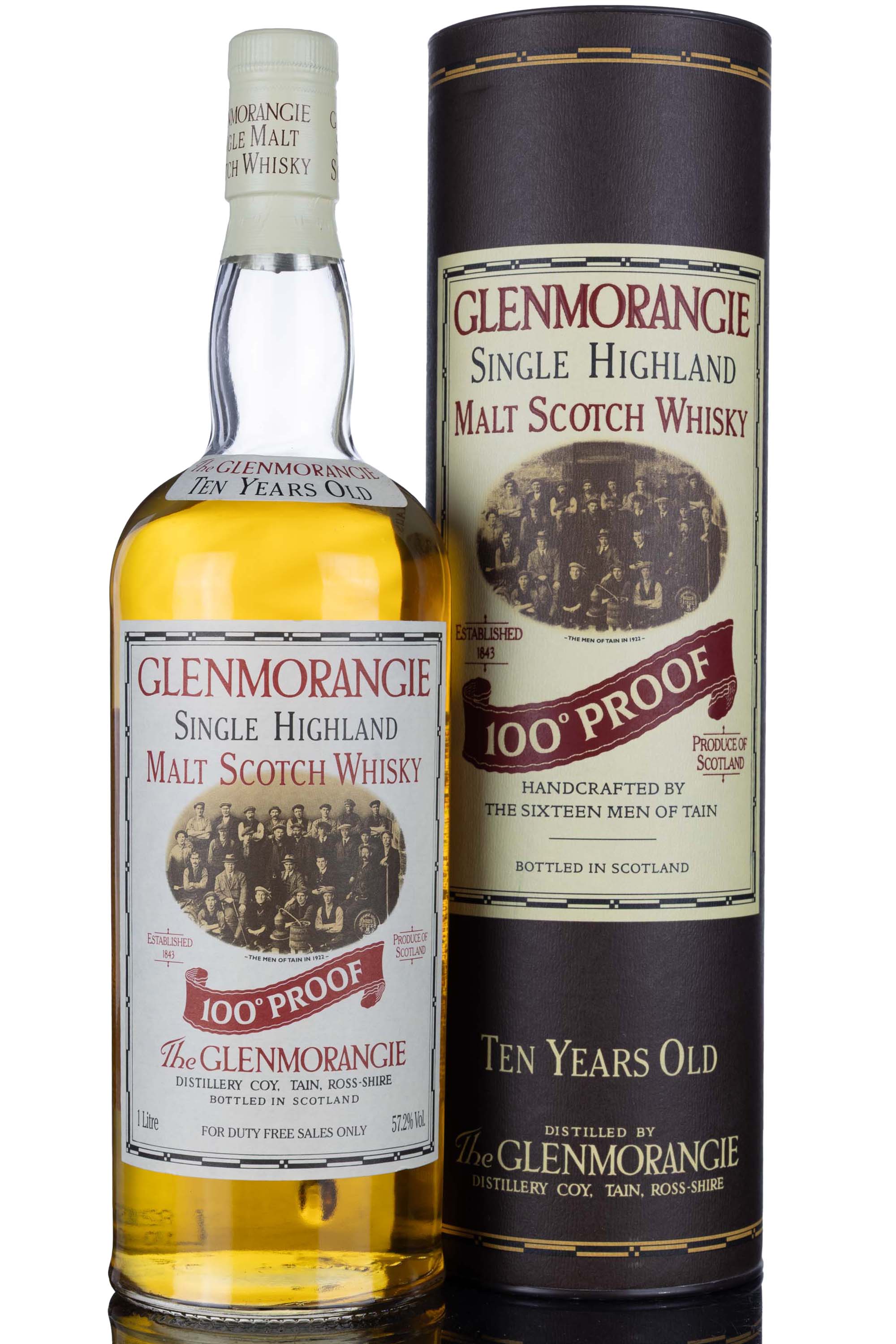 Glenmorangie 10 Year Old - 1990s - 100 Proof - 1 Litre