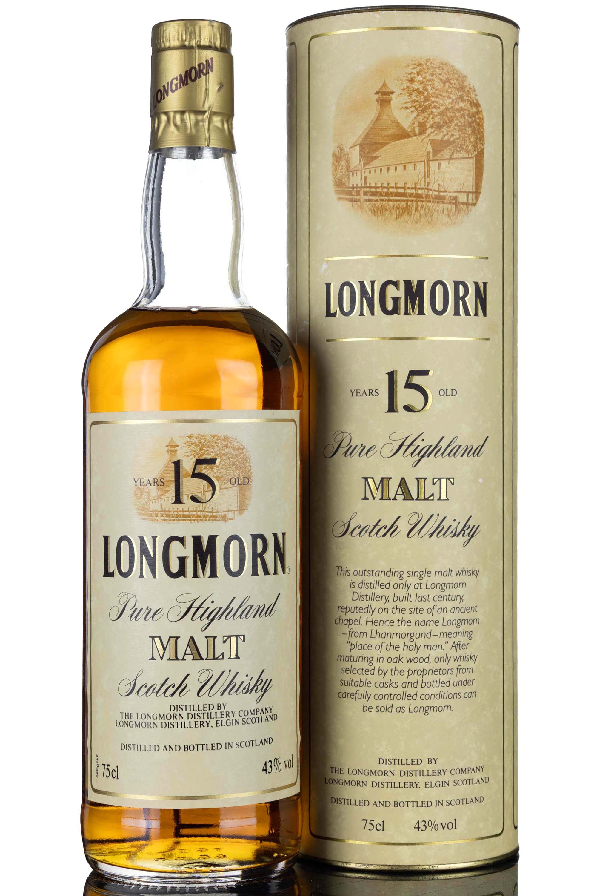Longmorn 15 Year Old - Circa 1990