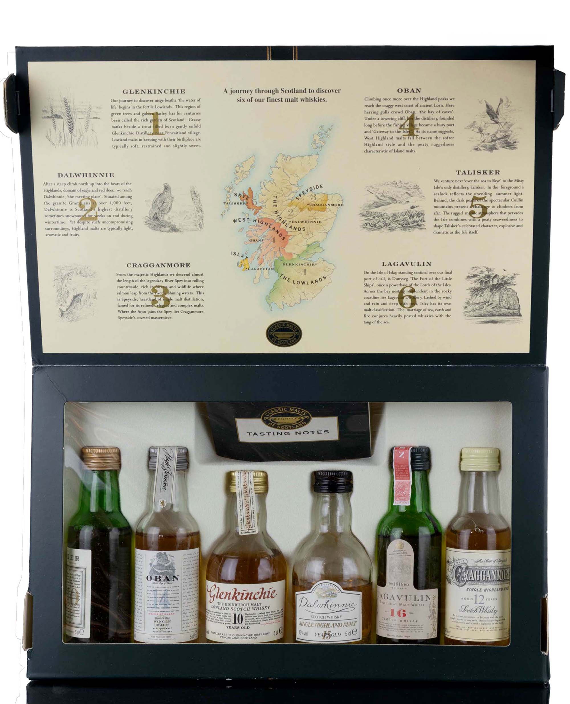 Classic Malts Of Scotland Miniature Set
