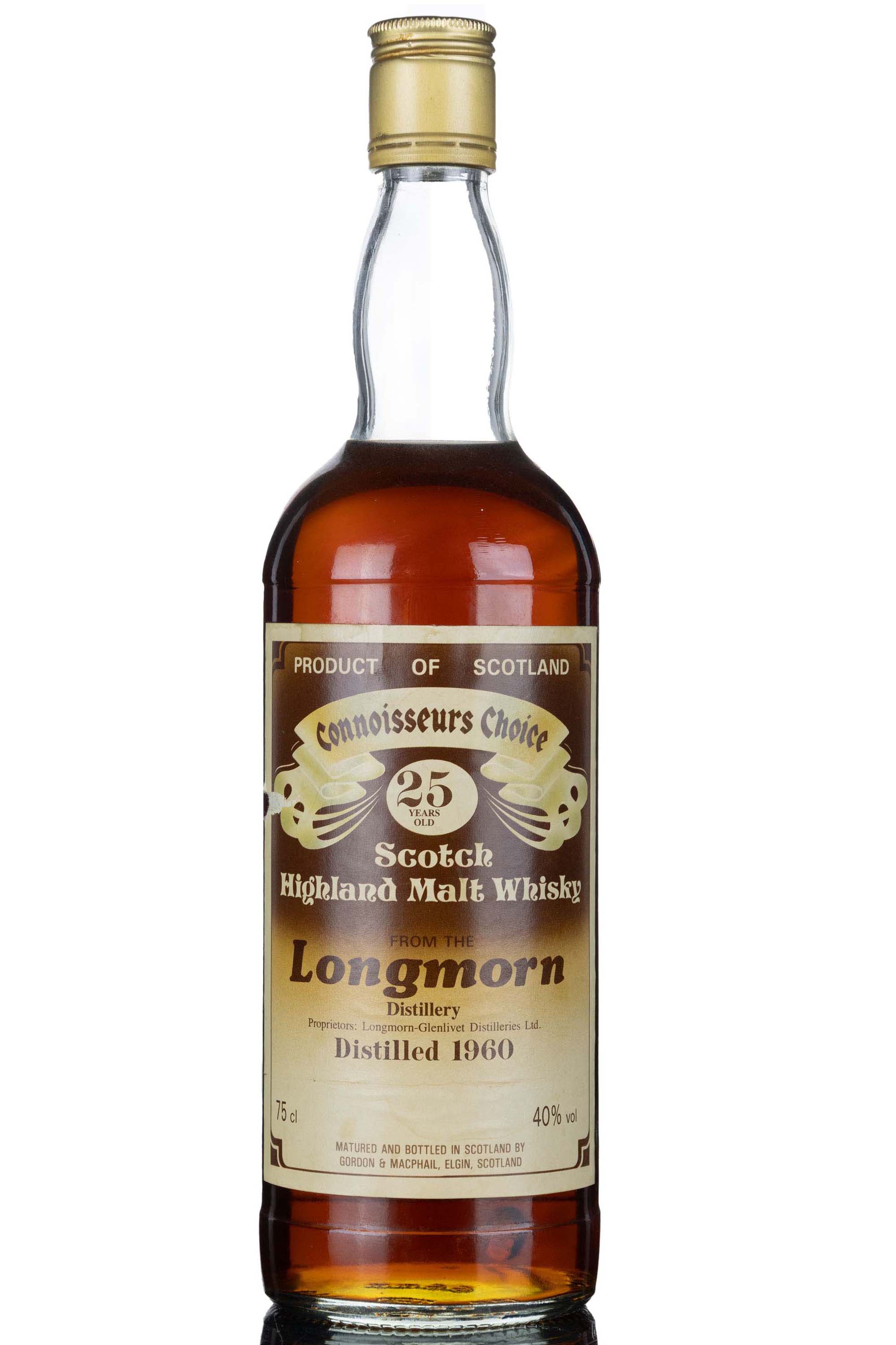 Longmorn 1960 - 25 Year Old - Gordon & MacPhail - Connoisseurs Choice