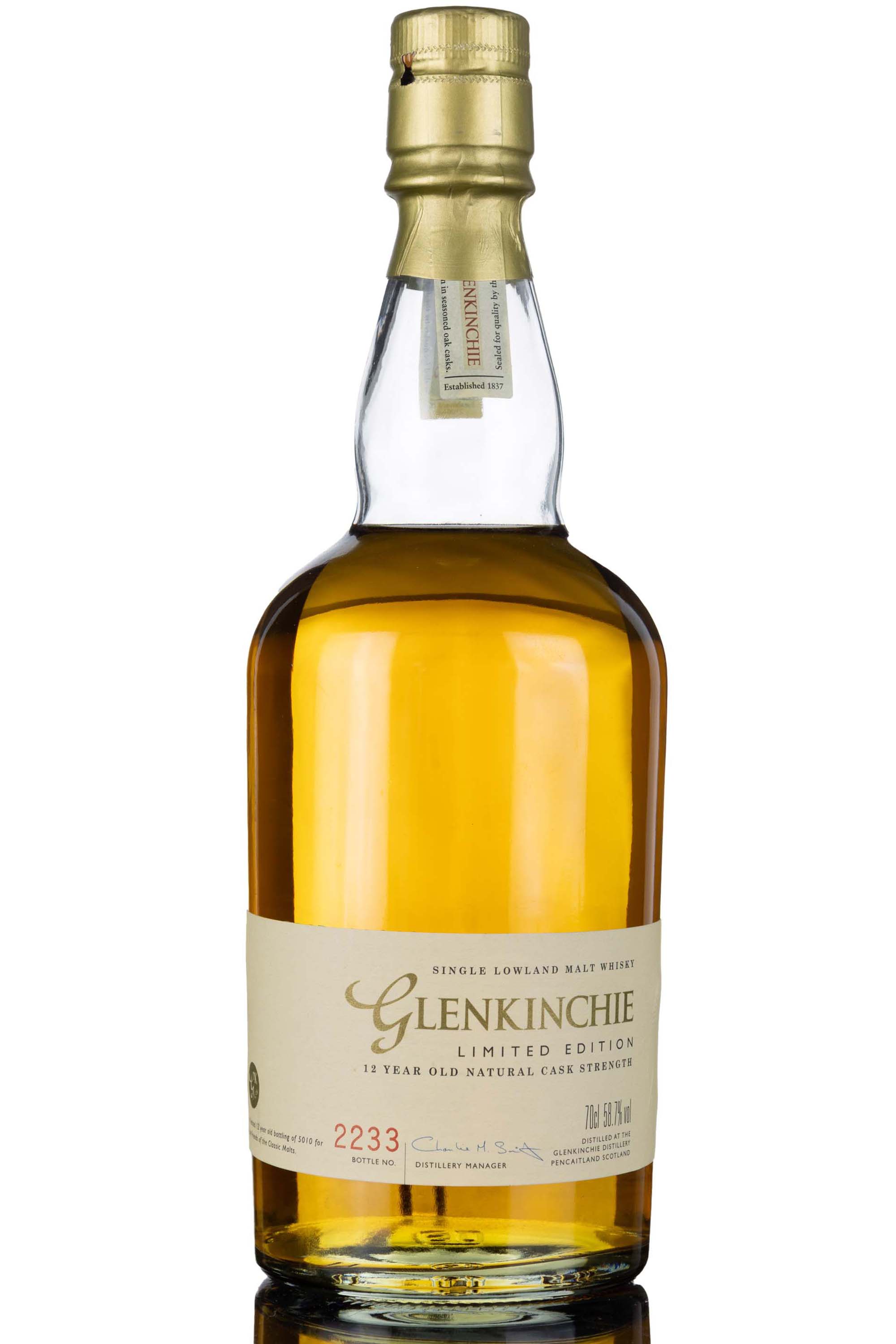 Glenkinchie 12 Year Old - Friends Of The Classic Malts