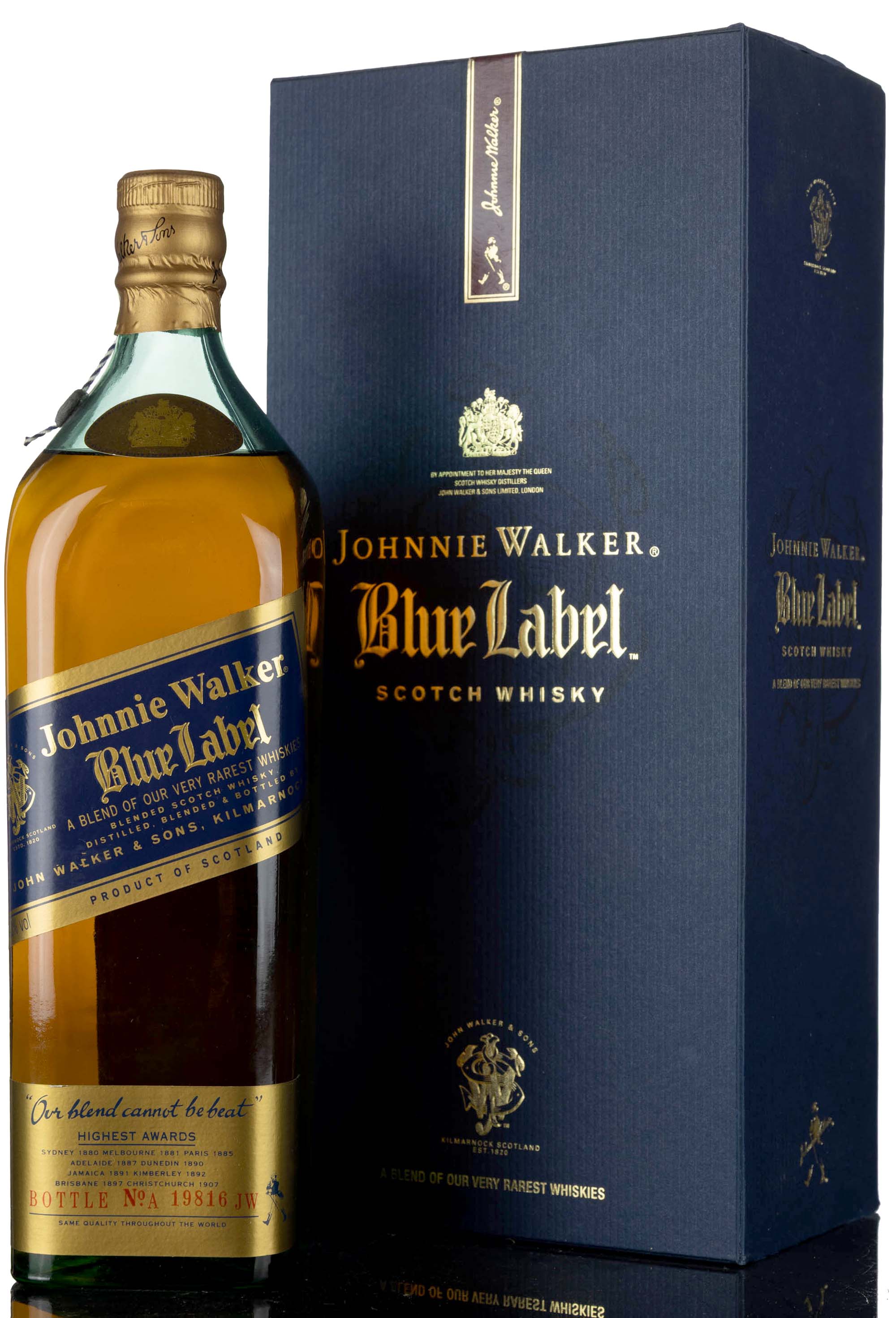 Johnnie Walker Blue Label - 1990s - 1 Litre