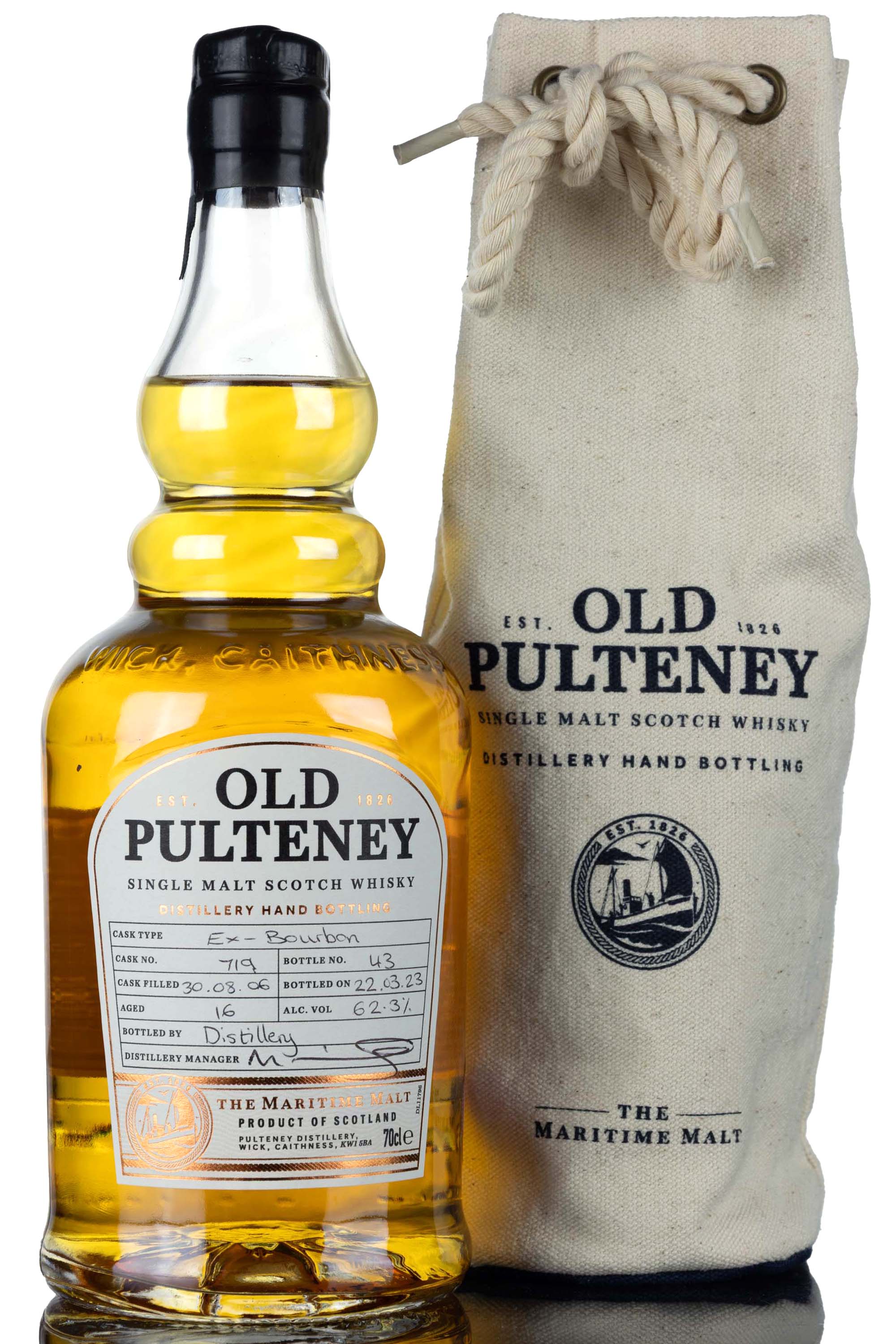 Old Pulteney 2006-2023 - 16 Year Old - Hand Filled - Single Cask 719