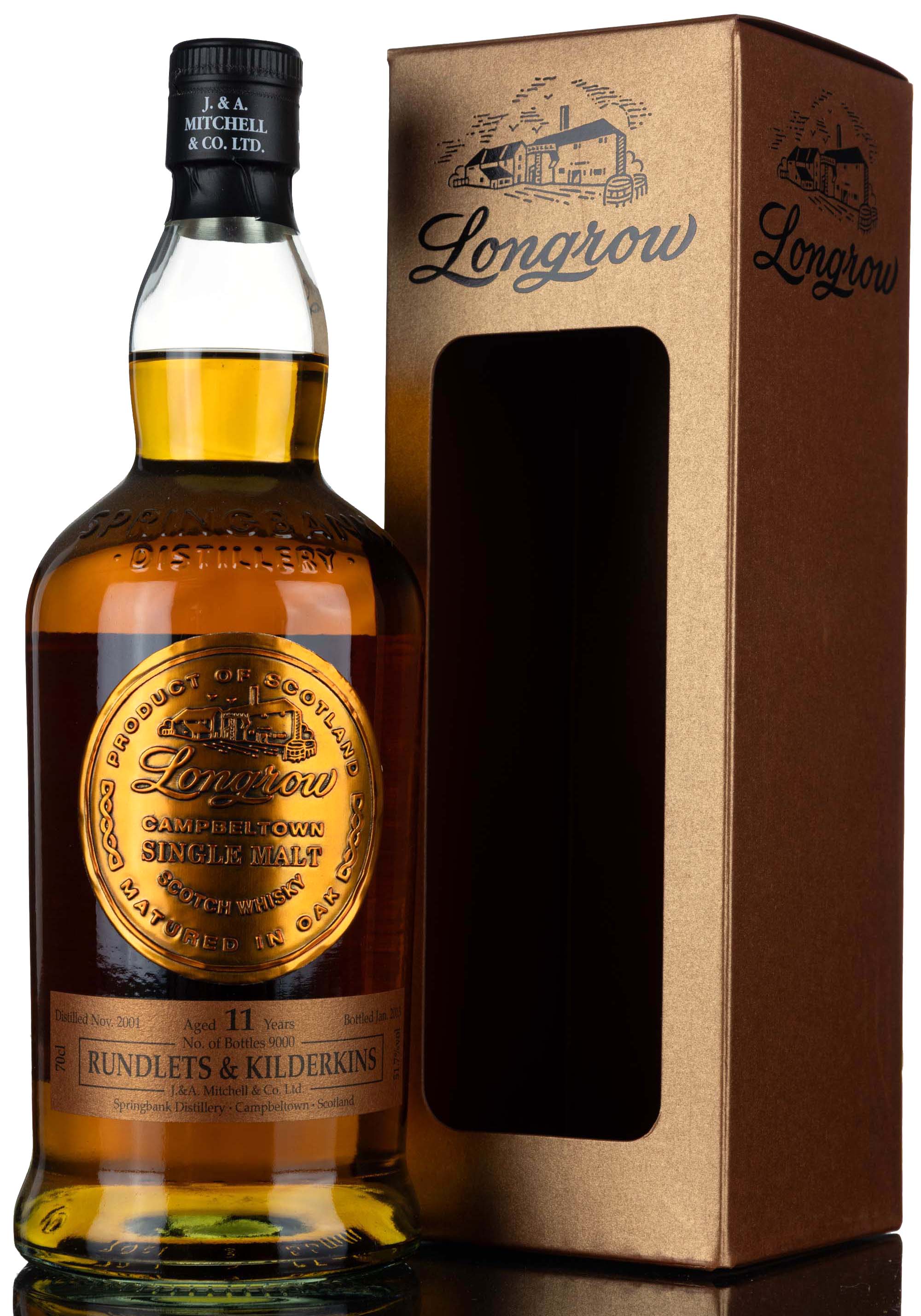Longrow 2001-2013 - 11 Year Old - Rundlets & Kilderkins