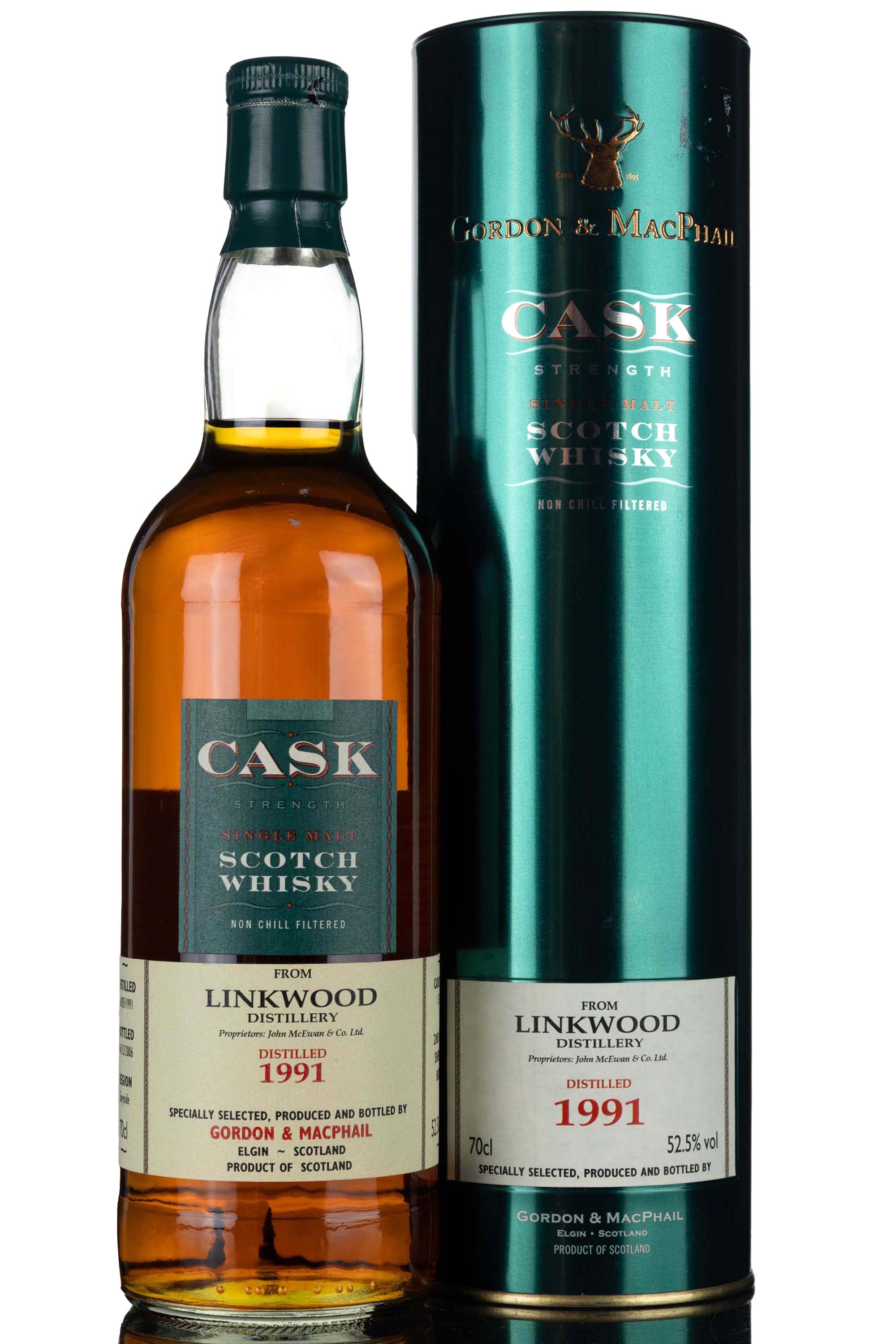 Linkwood 1991-2006 - 15 Year Old - Gordon & MacPhail - Cask Strength - Single Cask 5523