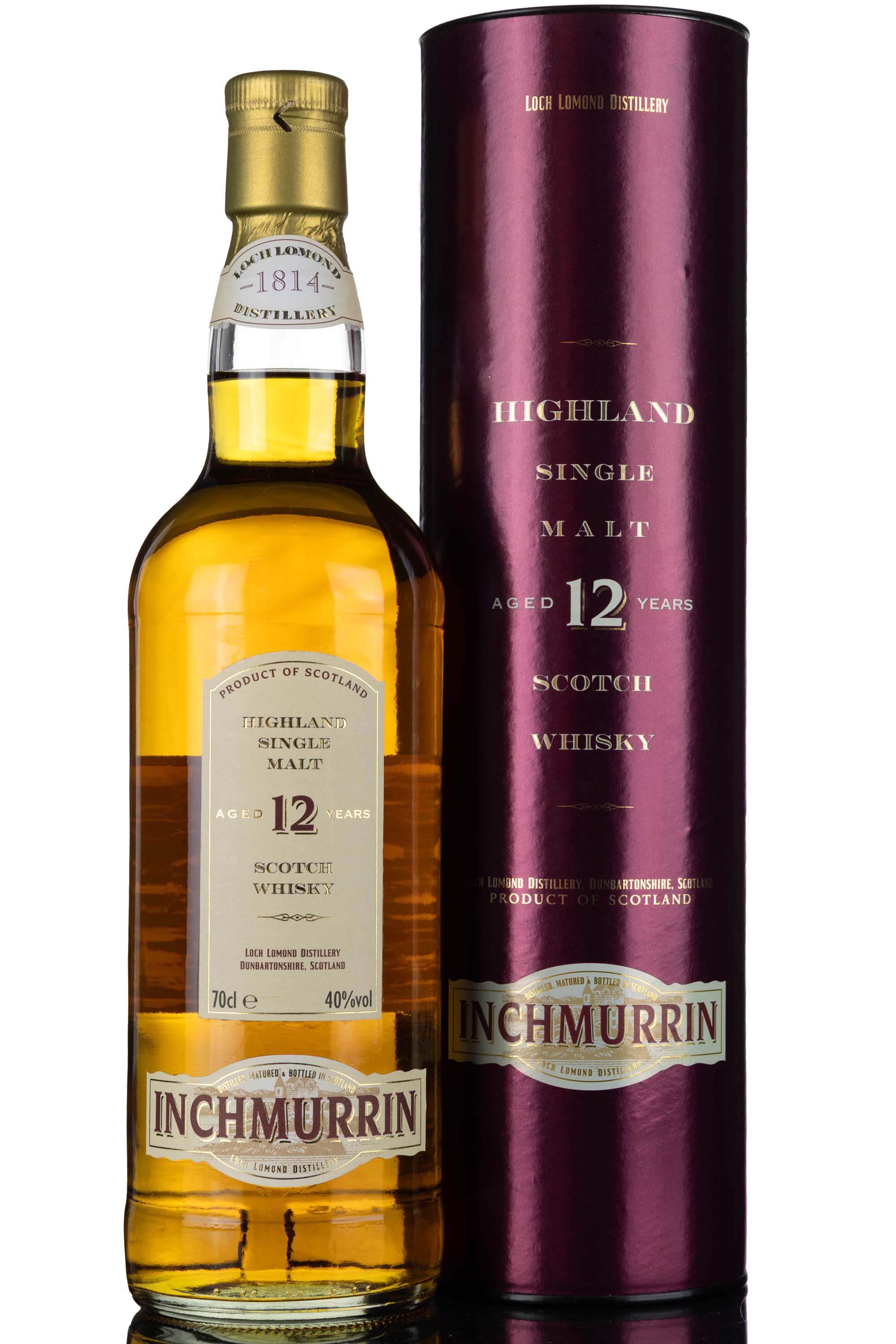 Inchmurrin (Loch Lomond) 12 Year Old - Early 2000s