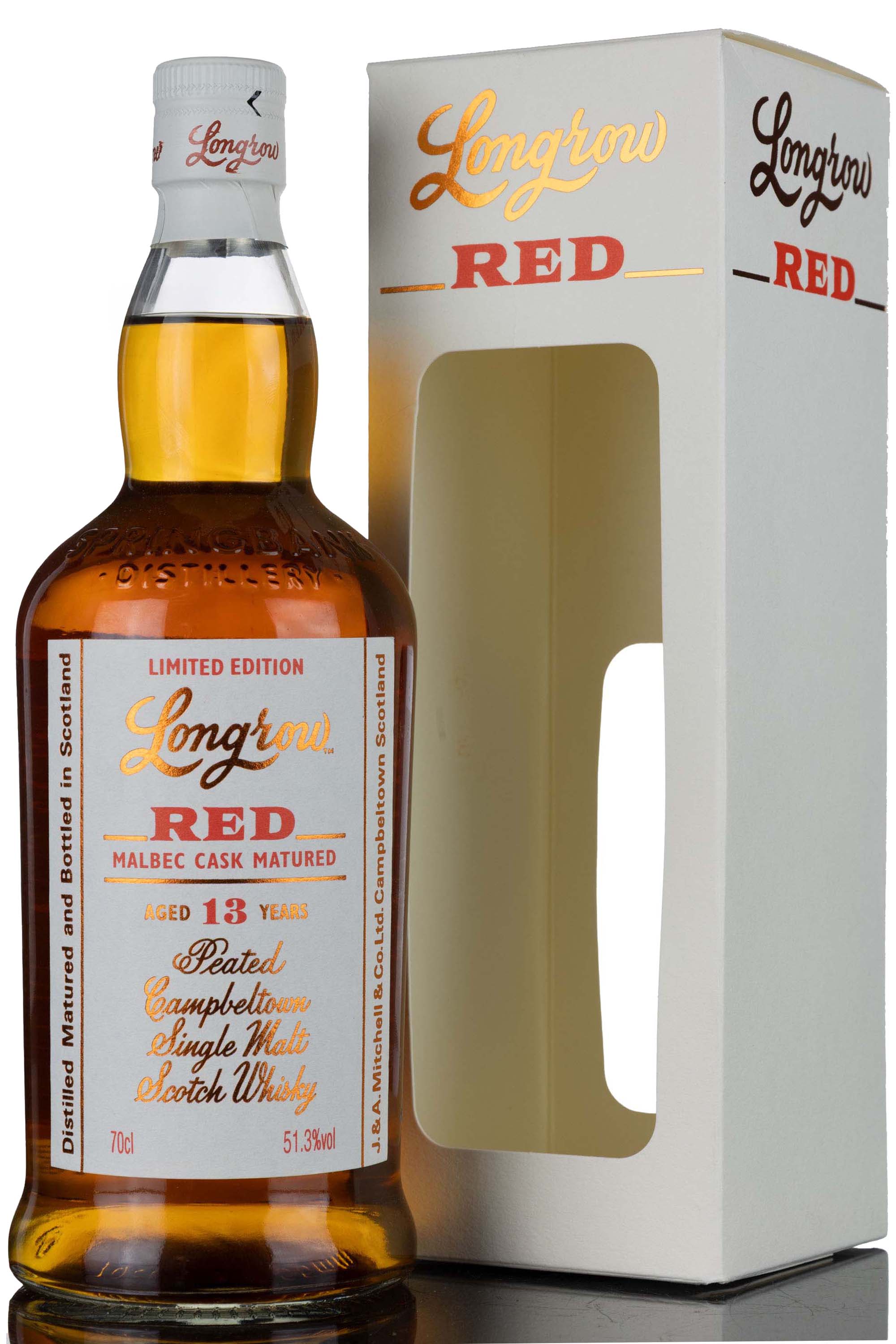 Longrow Red 13 Year Old - Malbec Cask - 2017 Release