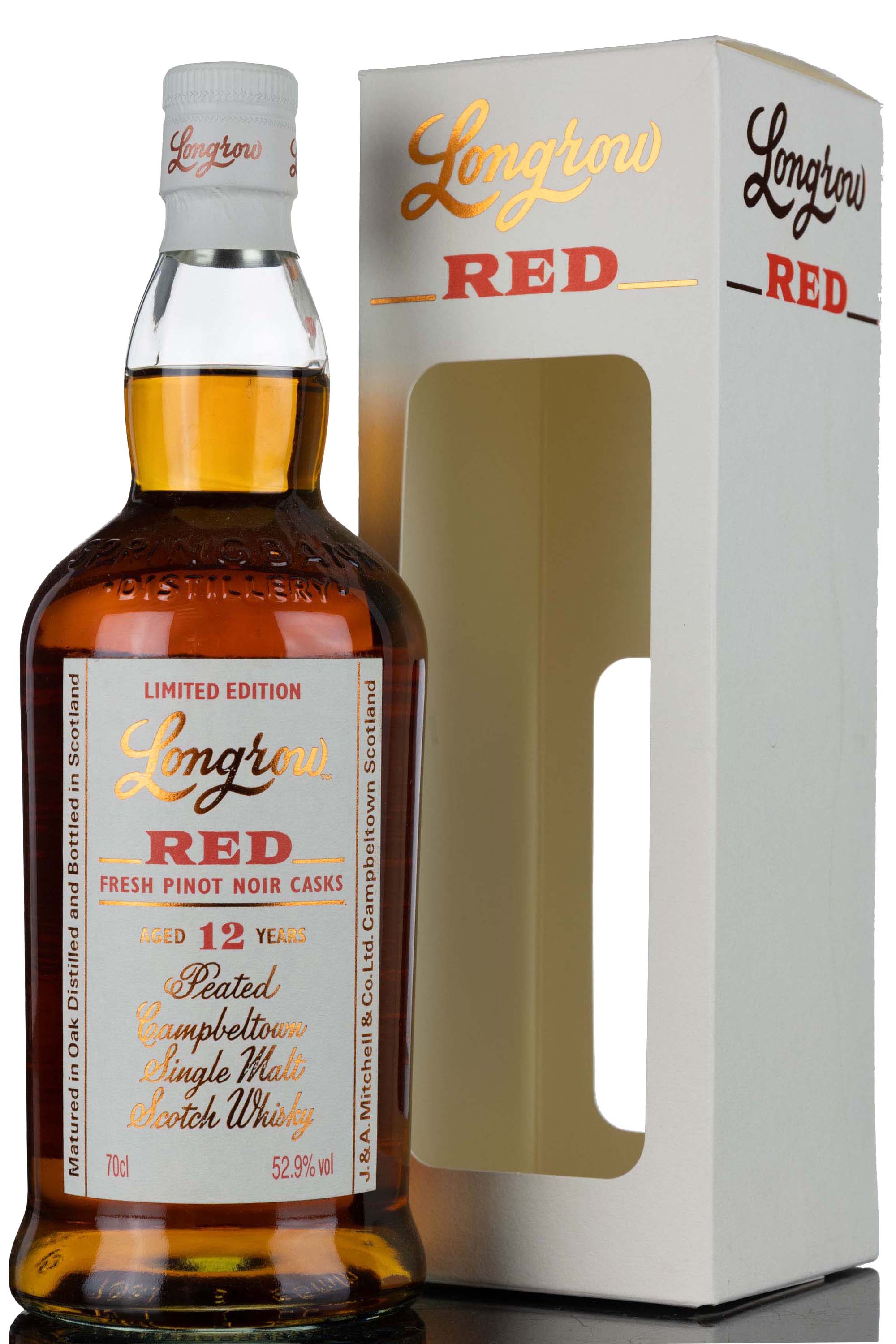 Longrow Red 12 Year Old - Fresh Pinot Noir Casks - 2015 Release
