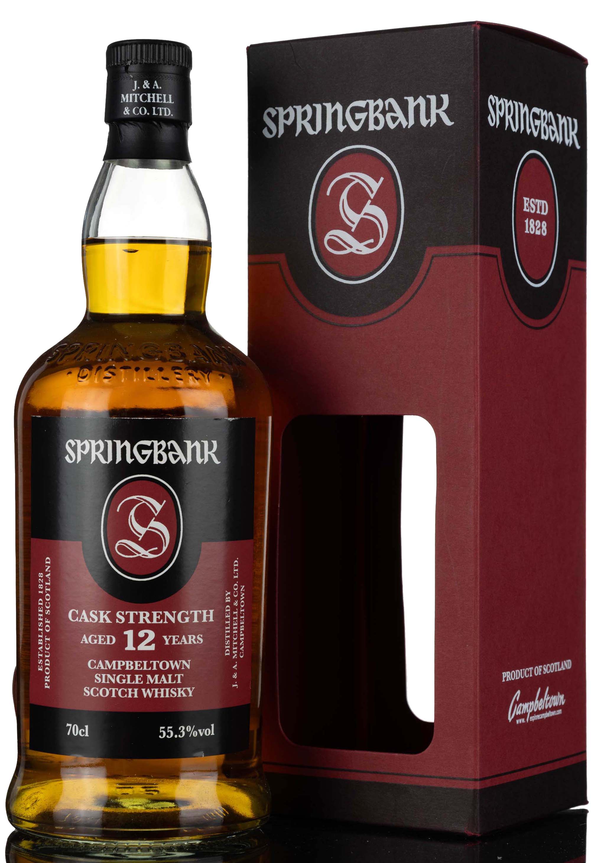 Springbank 12 Year Old - Cask Strength 55.3% - 2020 Release