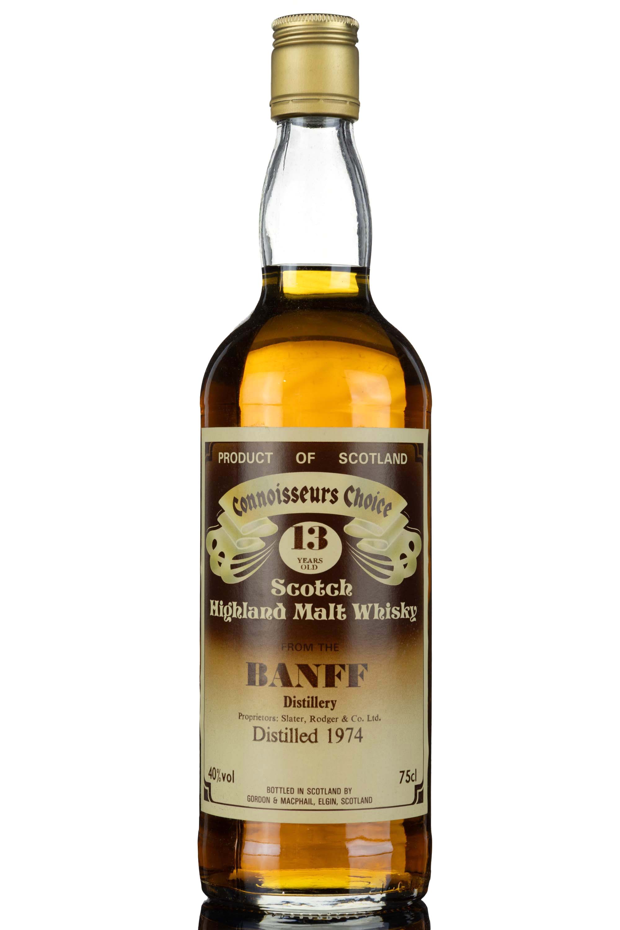 Banff 1974 - 13 Year Old - Gordon & MacPhail - Connoisseurs Choice