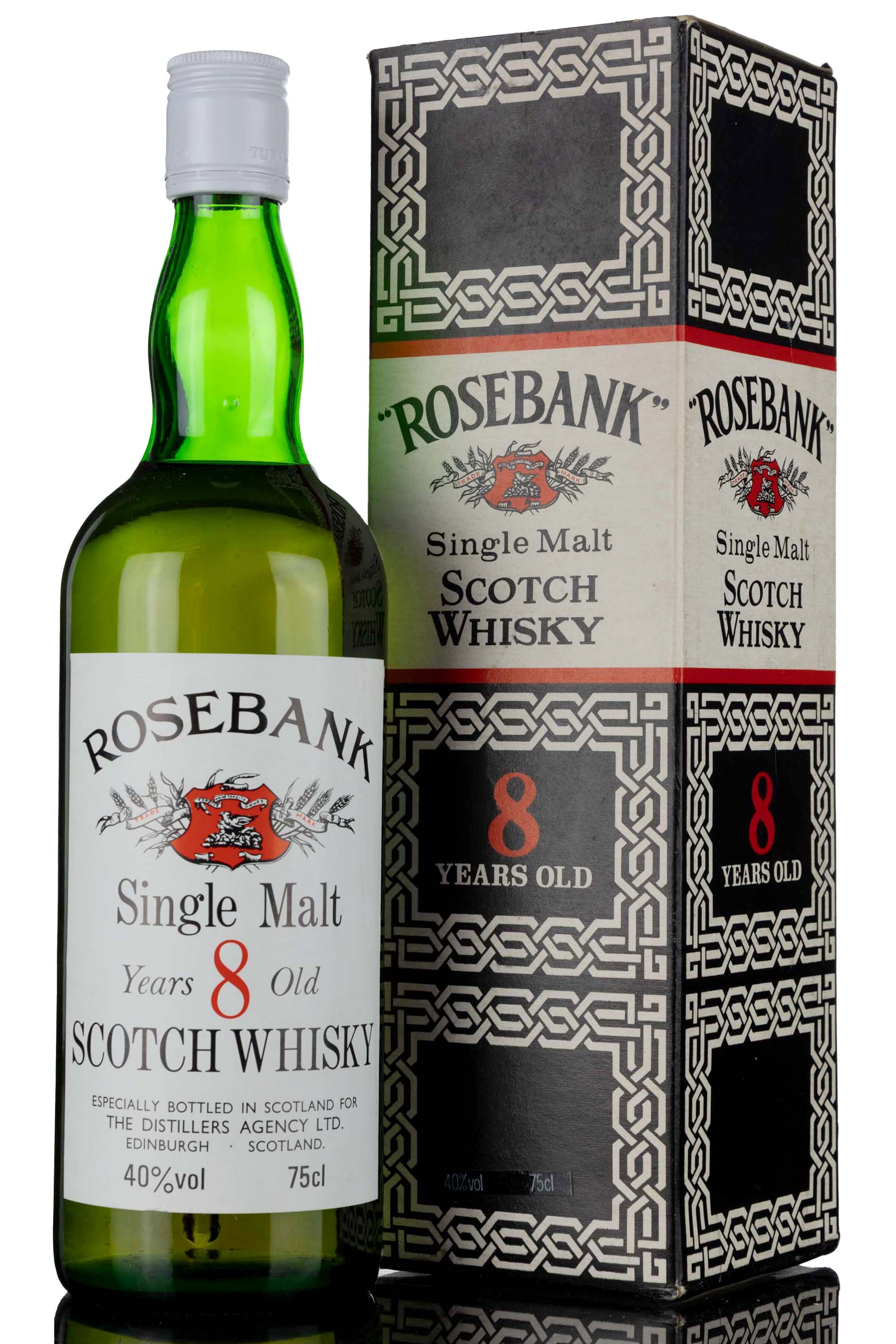 Rosebank 8 Year Old - Distillers Agency - 1980s