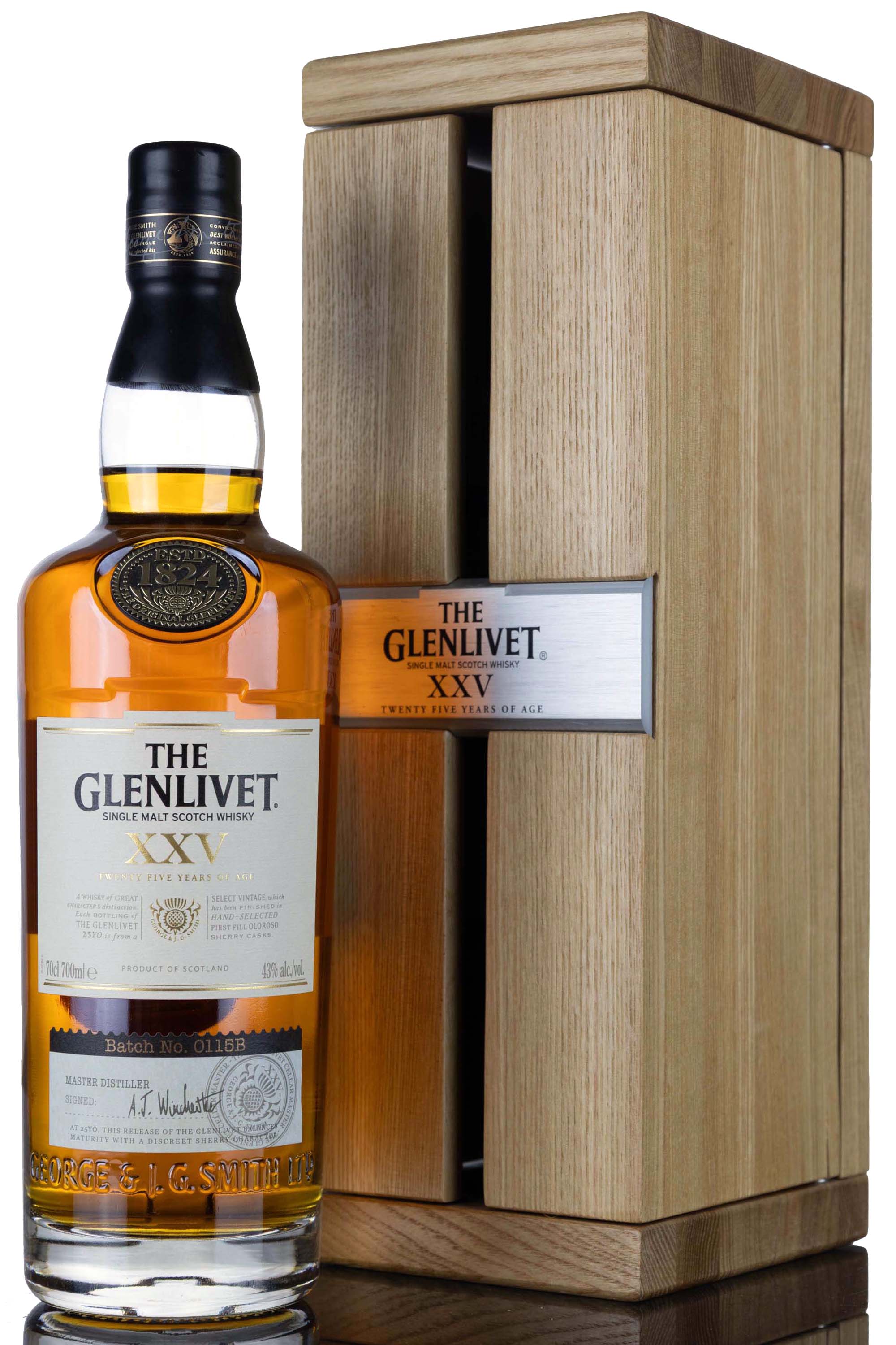 Glenlivet 25 Year Old - XXV - 2015 Release