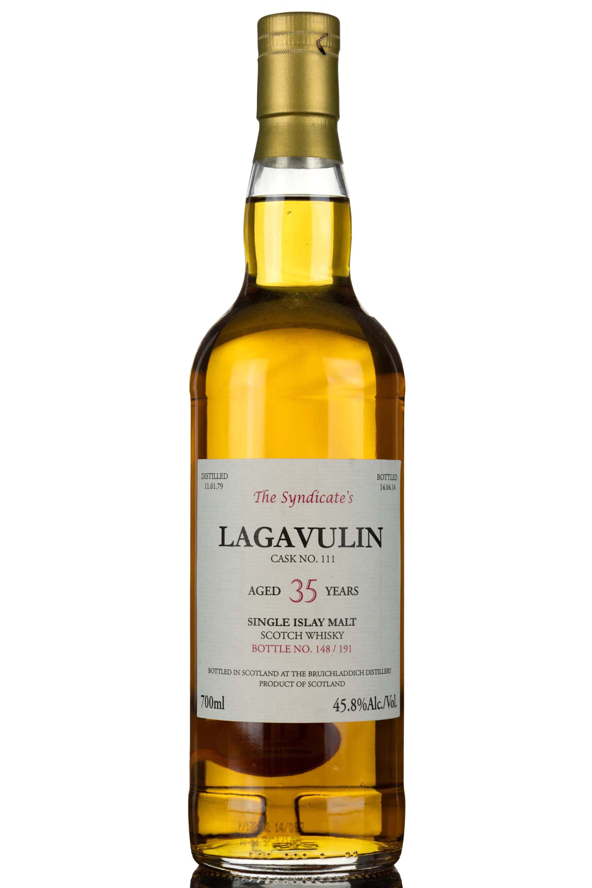 Lagavulin 1979-2014 - 35 Year Old - The Syndicates - Single Cask 111