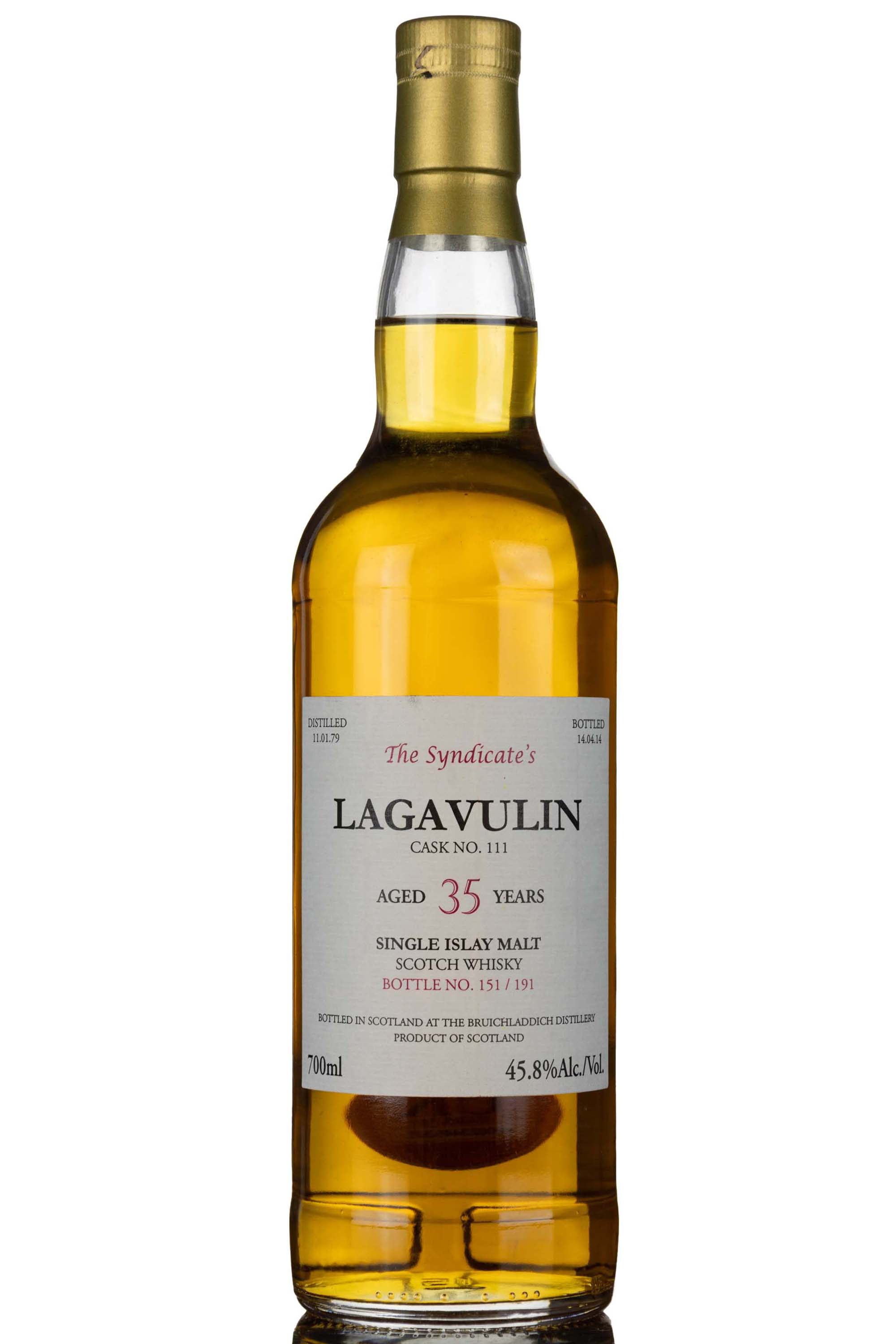 Lagavulin 1979-2014 - 35 Year Old - The Syndicates - Single Cask 111
