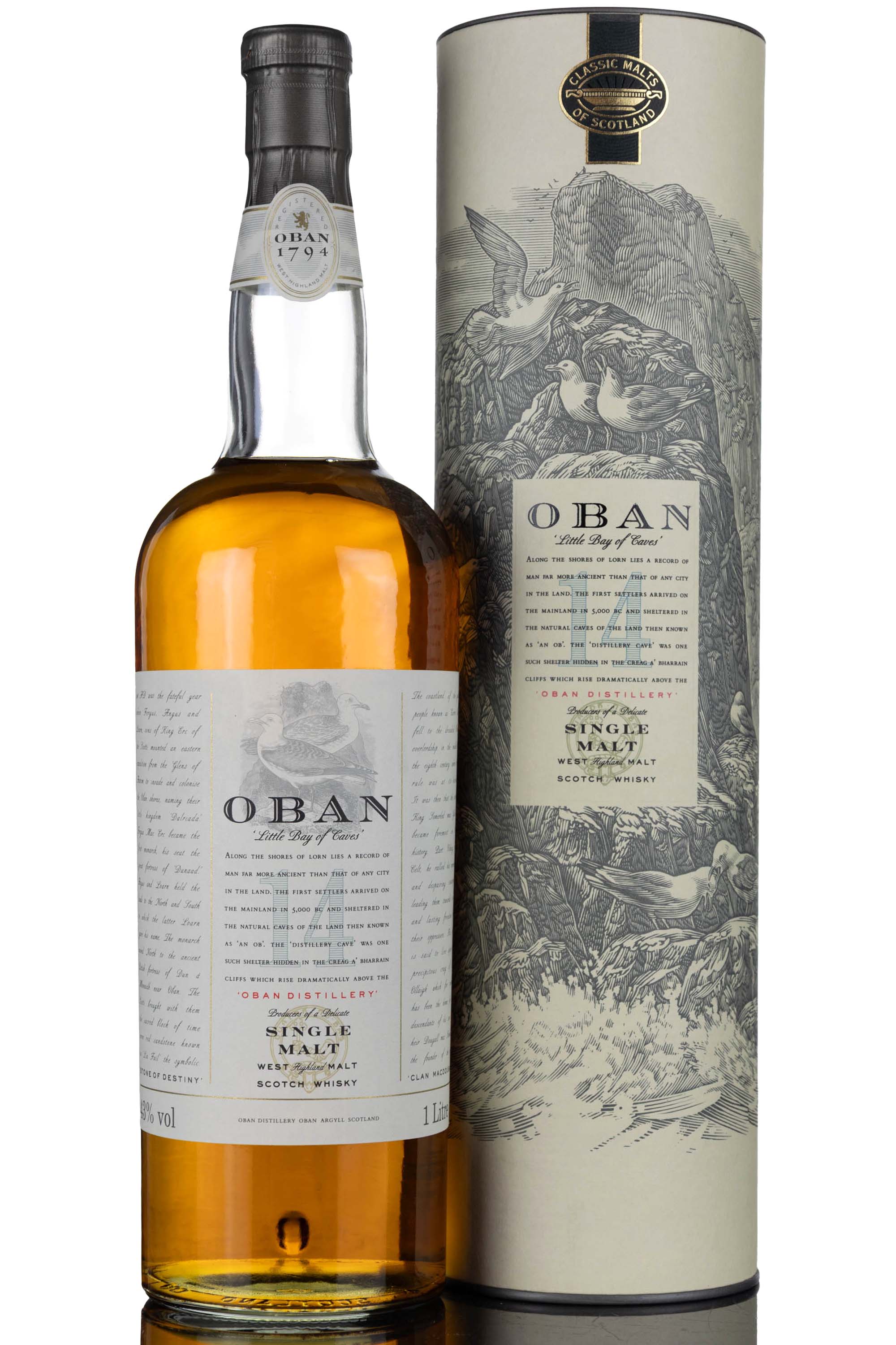 Oban 14 Year Old - 1990s - 1 Litre