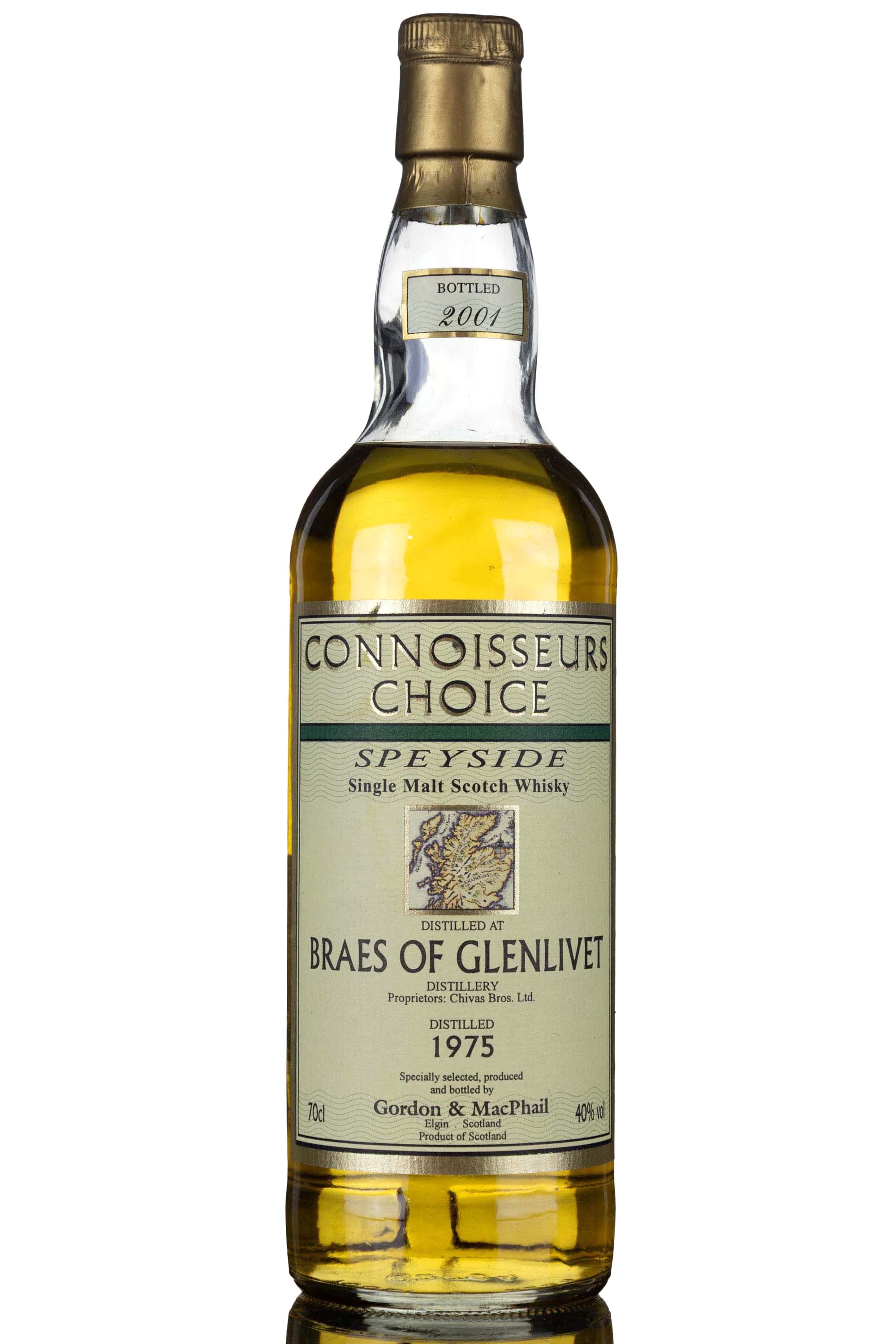 Braes Of Glenlivet 1975-2001 - Gordon & MacPhail - Connoisseurs Choice