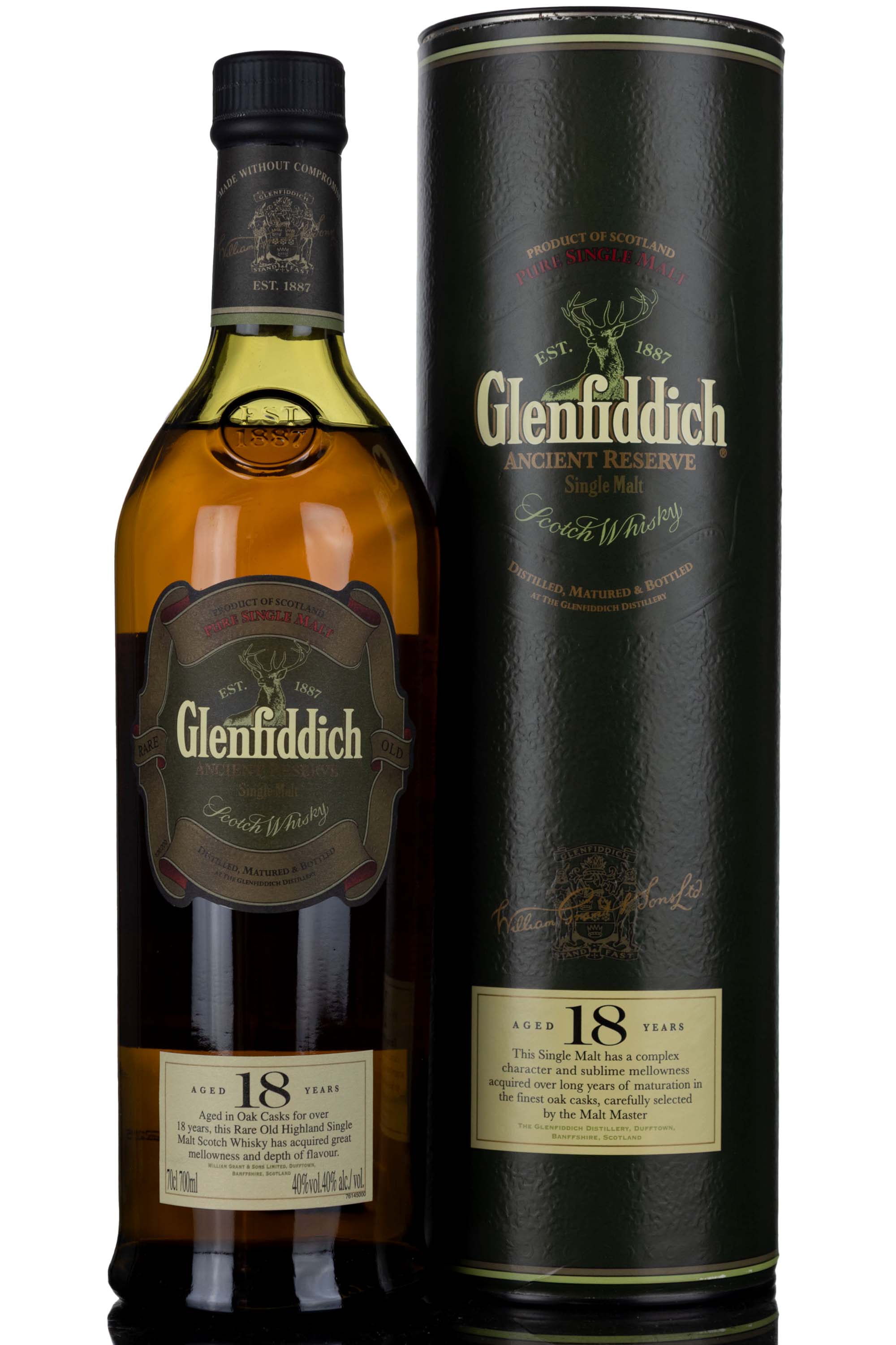 Glenfiddich 18 Year Old - Ancient Reserve - 2000s