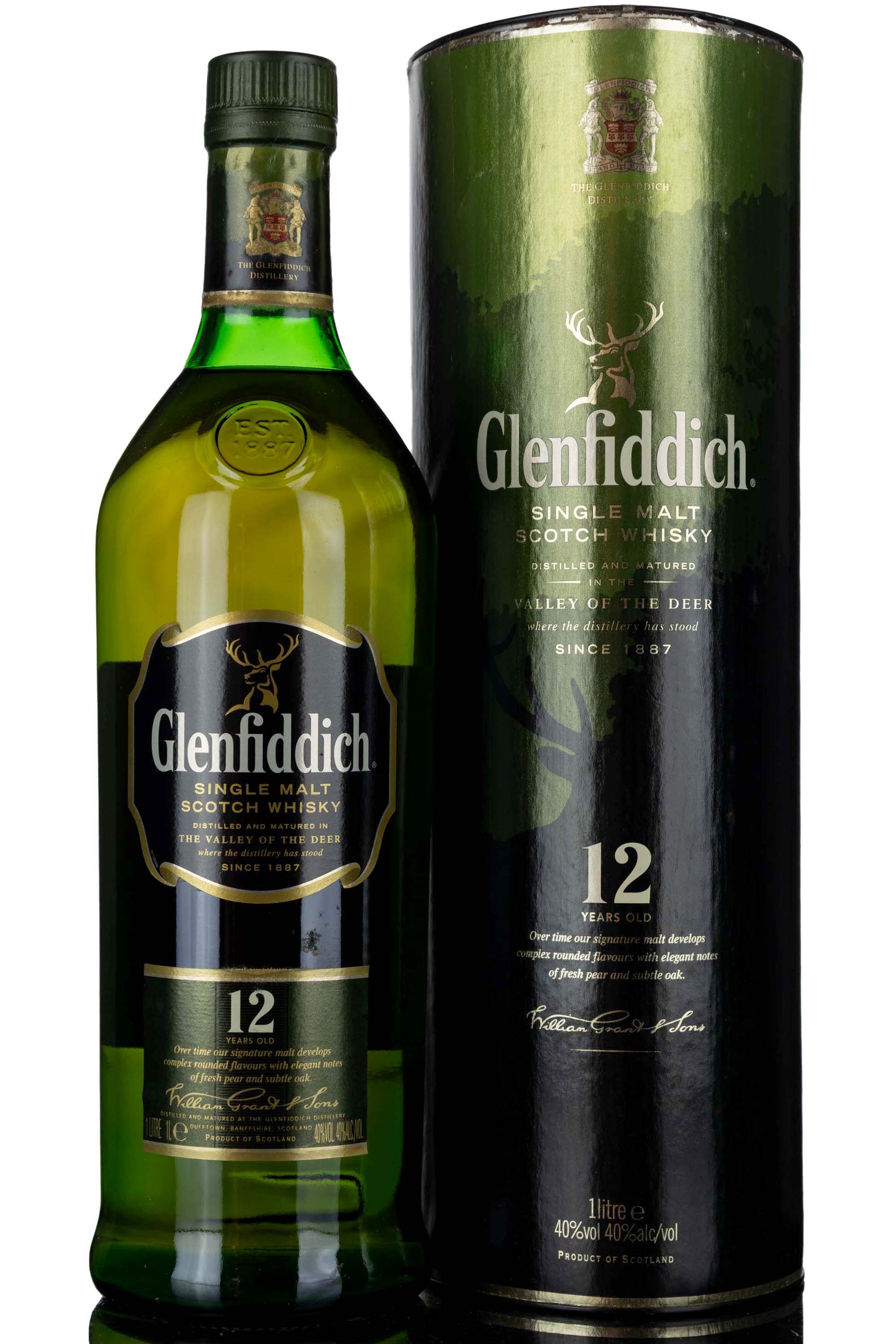 Glenfiddich 12 Year Old - 1 Litre