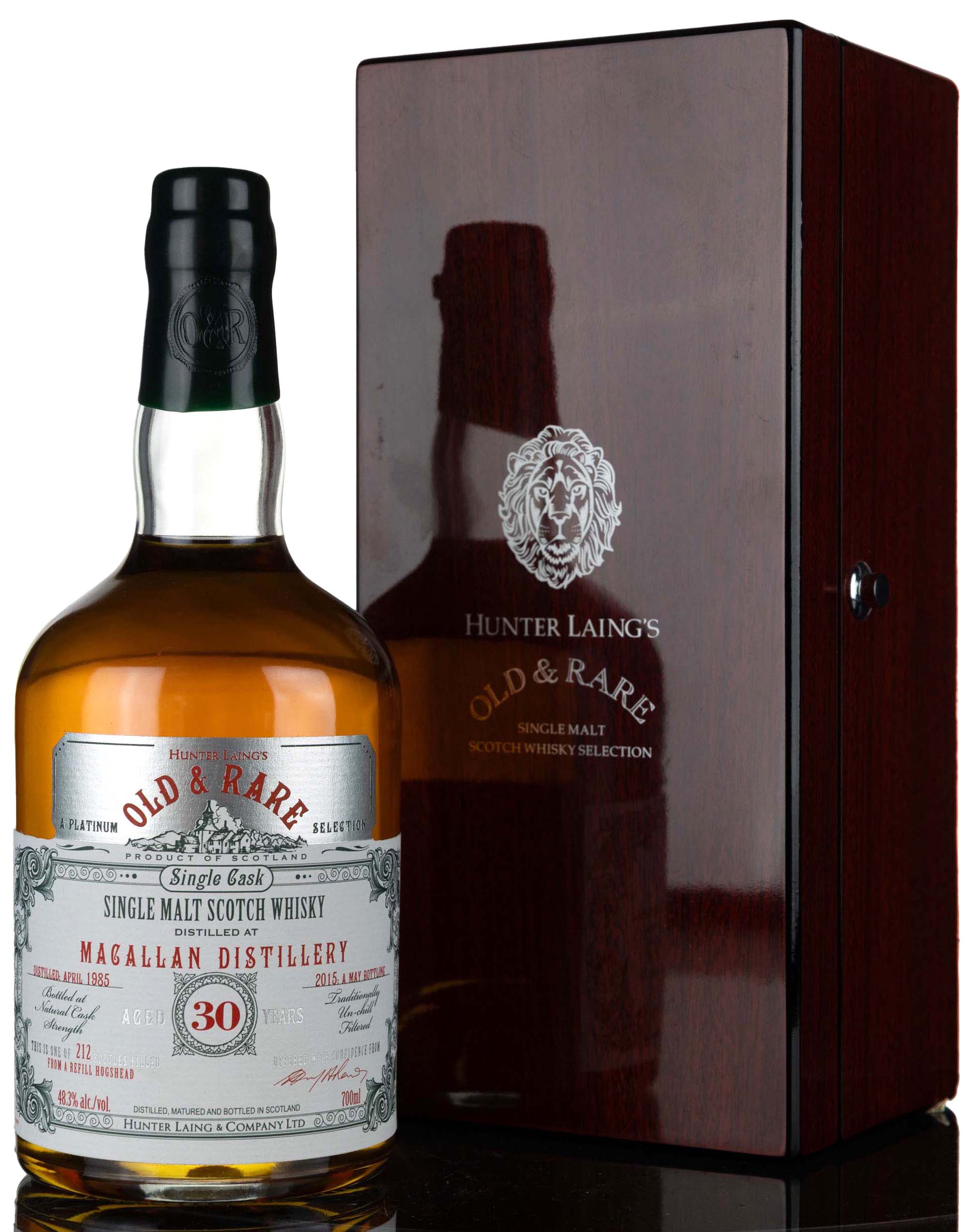 Macallan 1985-2015 - 30 Year Old - Hunter Laing - Old & Rare Platinum Selection - Single C