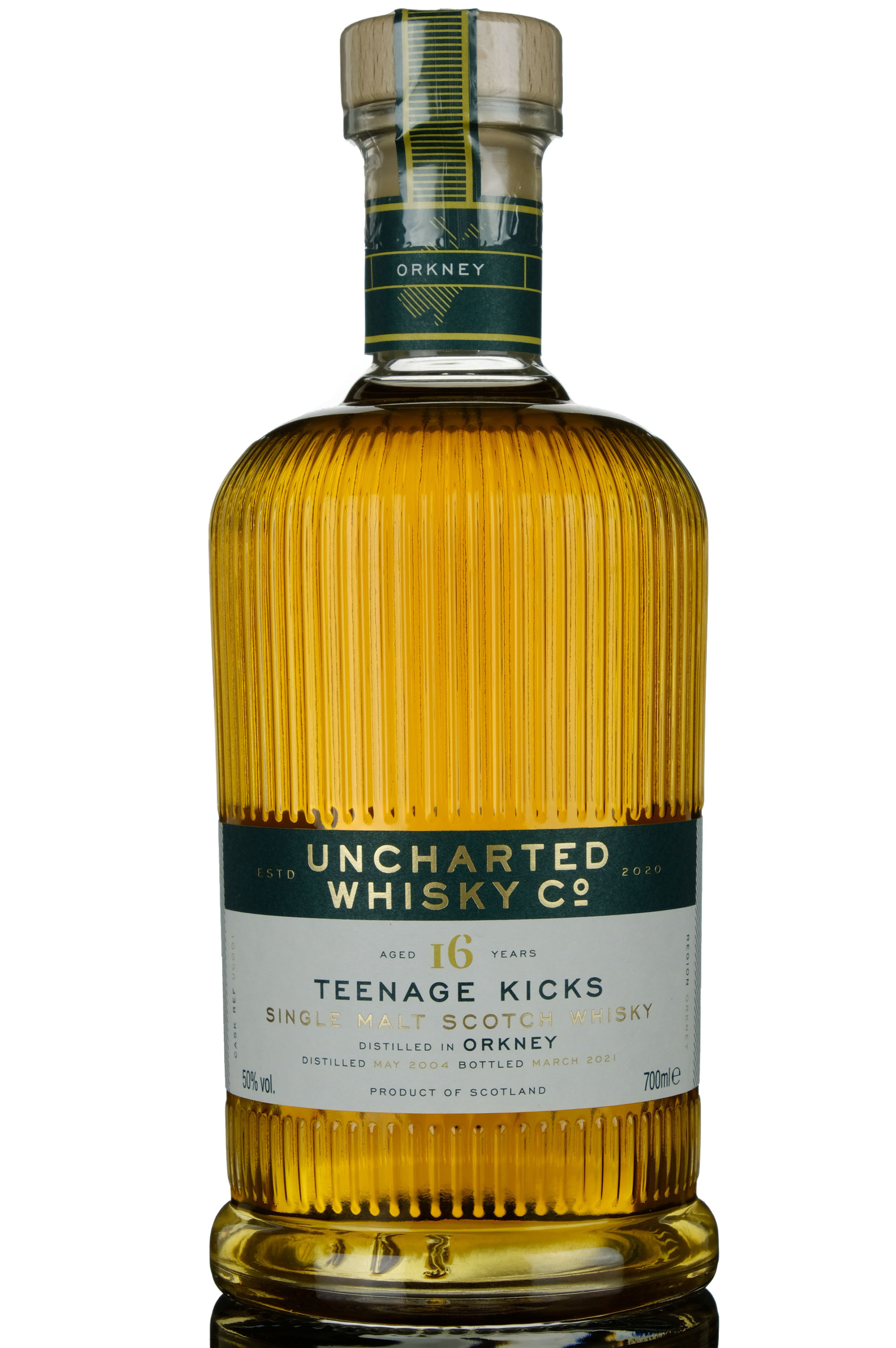 Undisclosed Orkney 20042021  16 Year Old  Uncharted Whisky Co  Teenage Kicks  Single