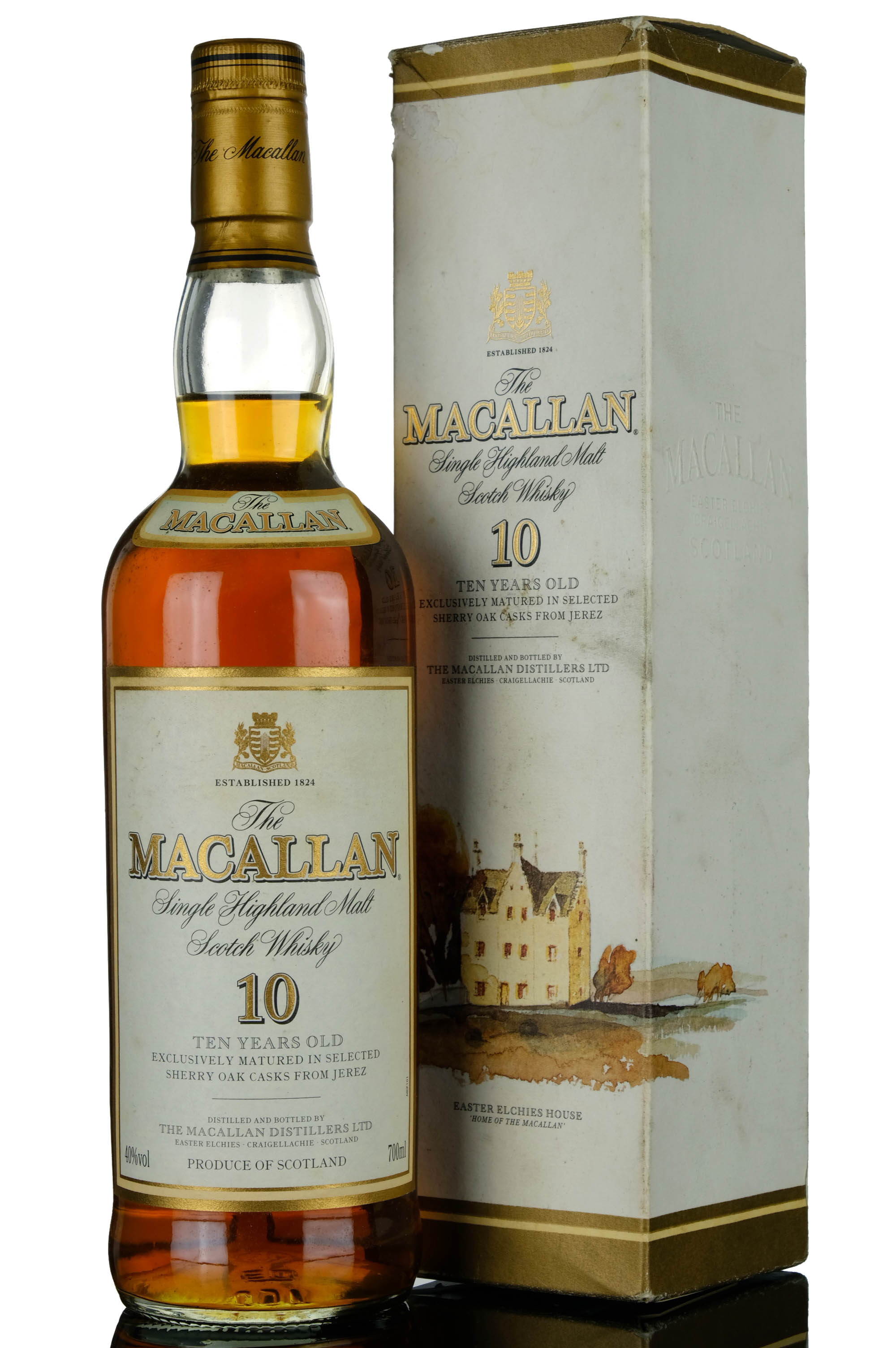 Macallan 10 Year Old  Sherry Cask  Early 2000s