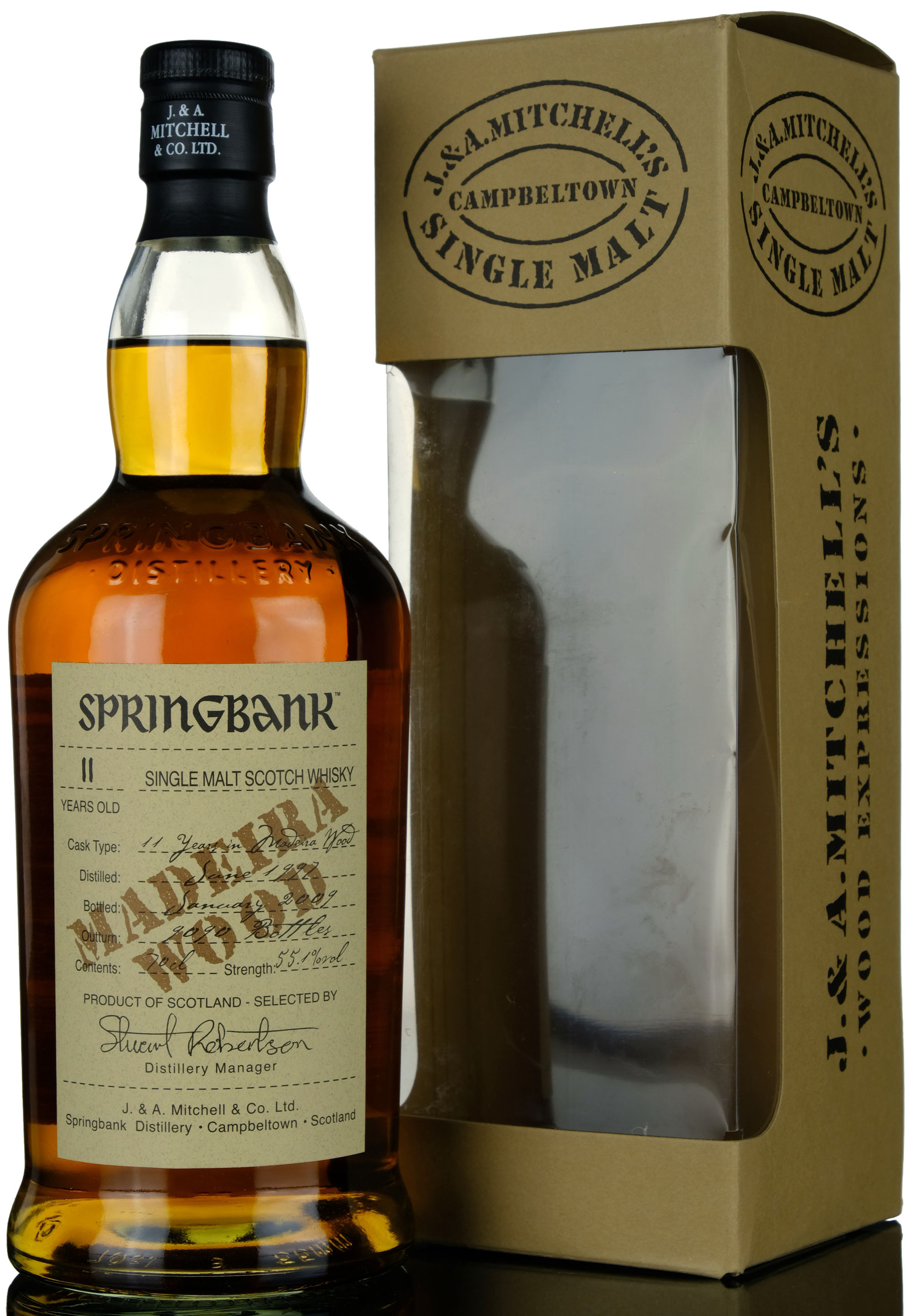 Springbank 1997-2009 - 11 Year Old - Madeira Wood