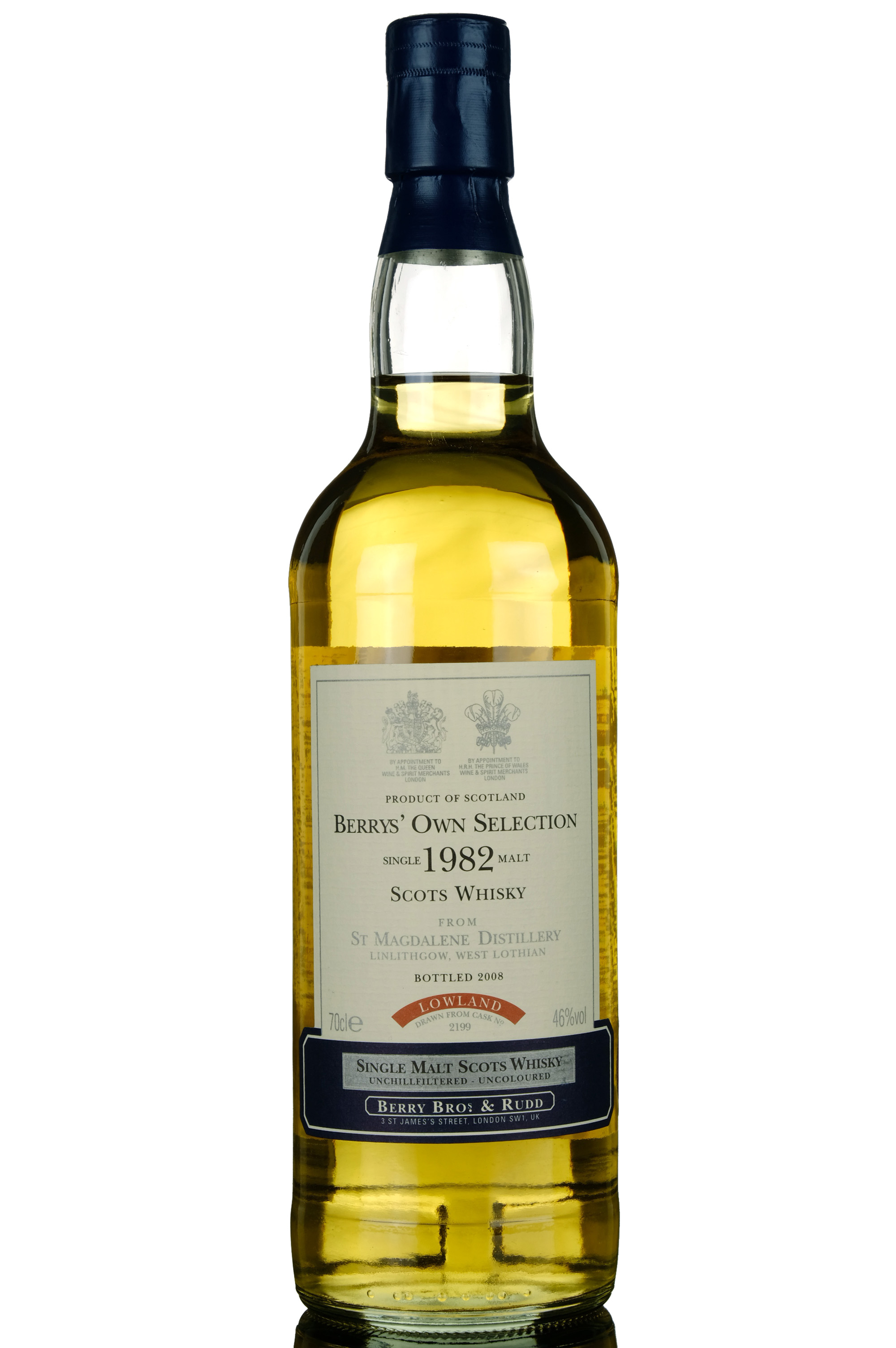 St Magdalene 19822008  Berry Bros  Rudd  Berrys Own Selection  Single Cask 2199