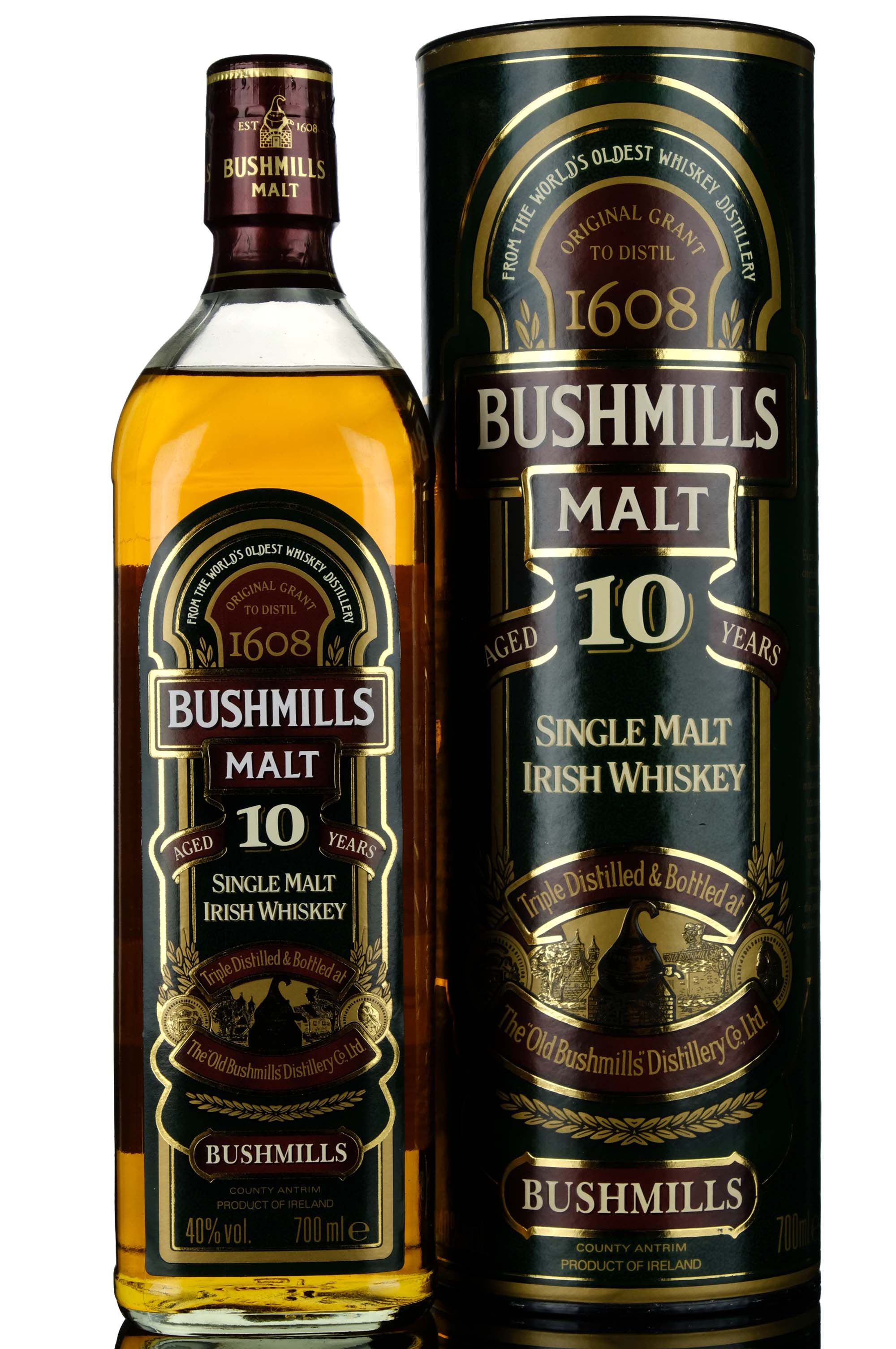 Bushmills Malt 10 Year Old - Circa 2000s