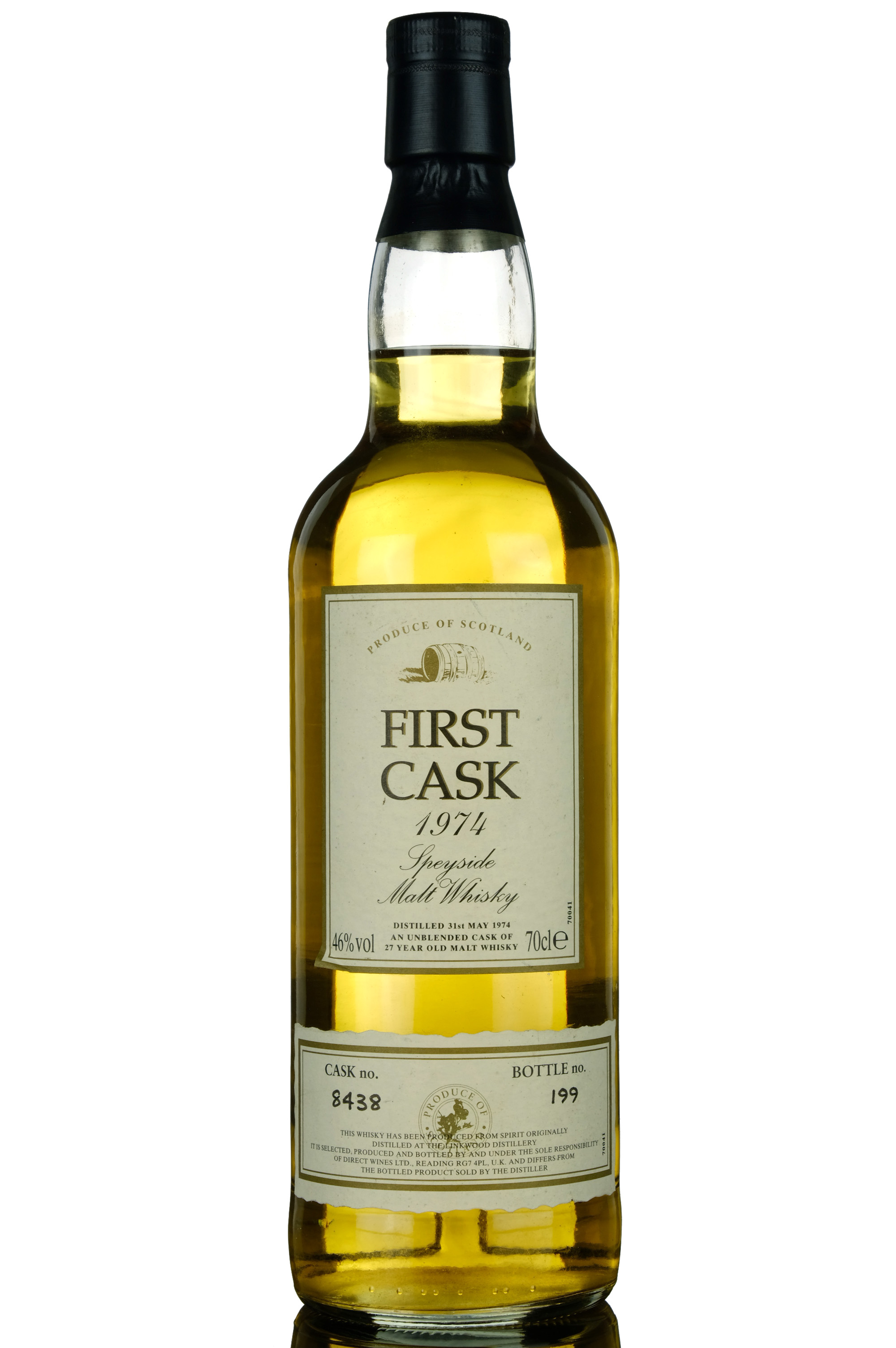 Linkwood 1974  27 Year Old  First Cask  Single Cask 8438