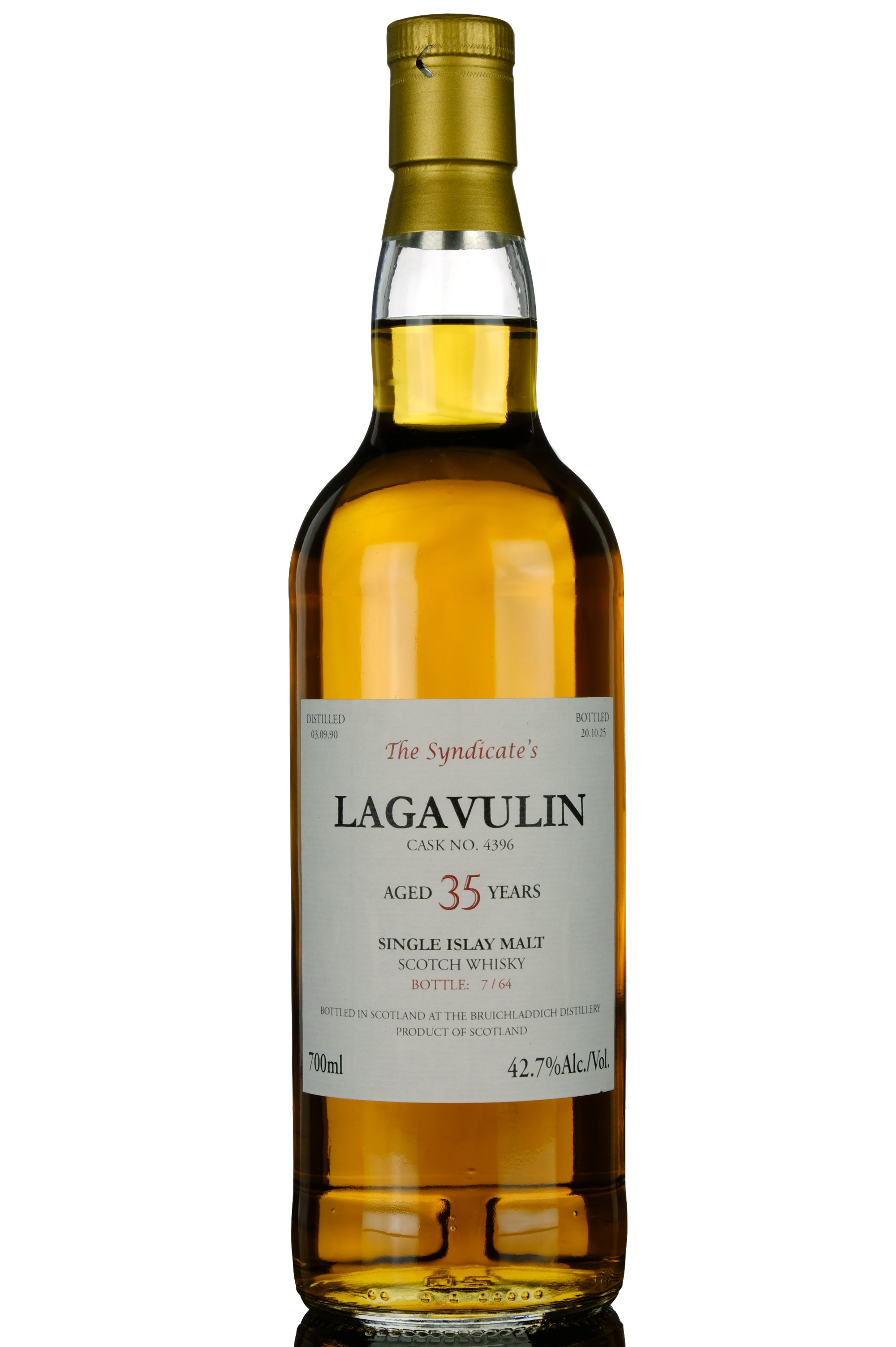 Lagavulin 19902025  35 Year Old  The Syndicates  Single Cask 4396