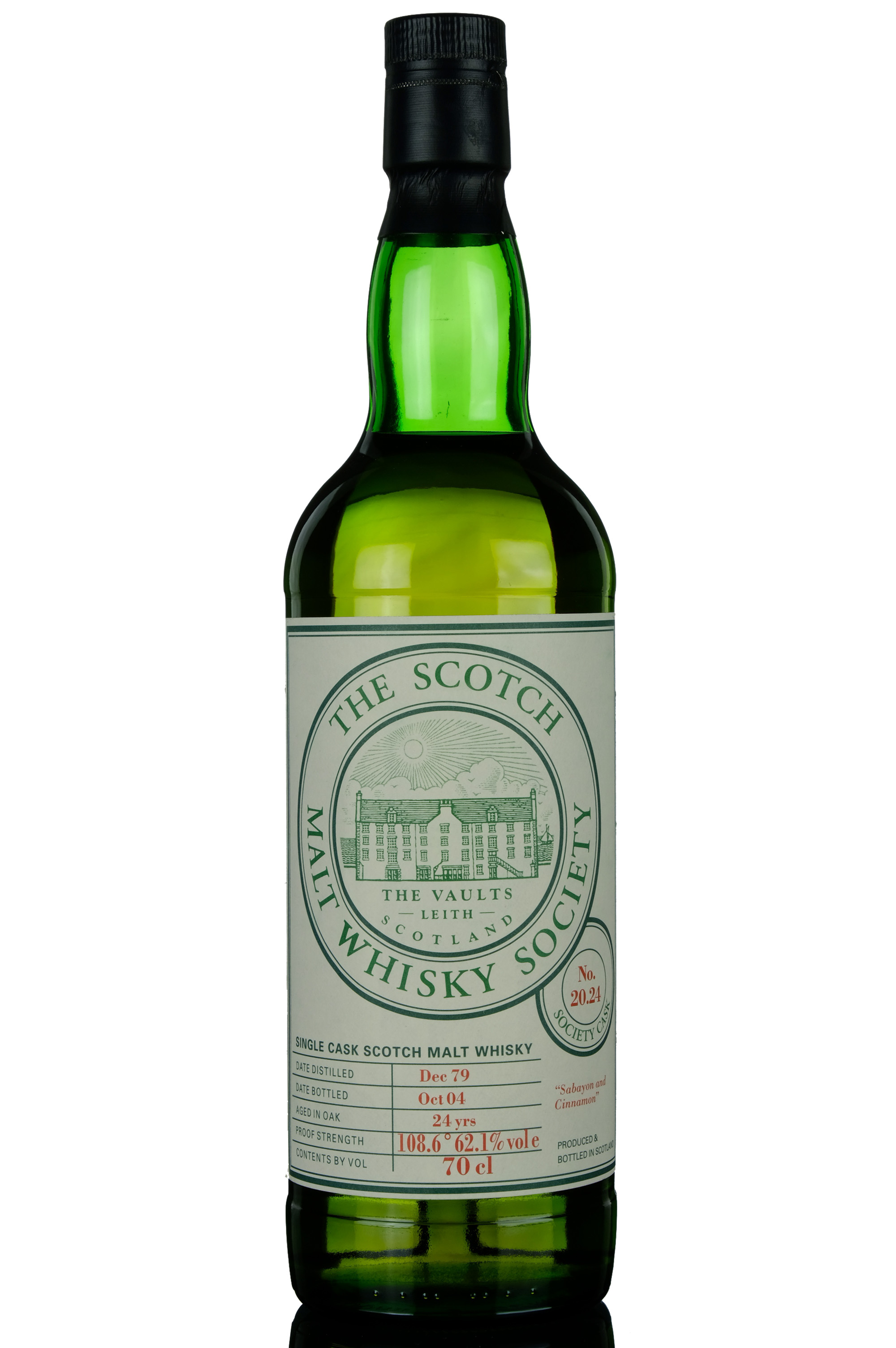 Inverleven 1979-2004 - 24 Year Old - SMWS 20.24 - Sabayon & Cinnamon