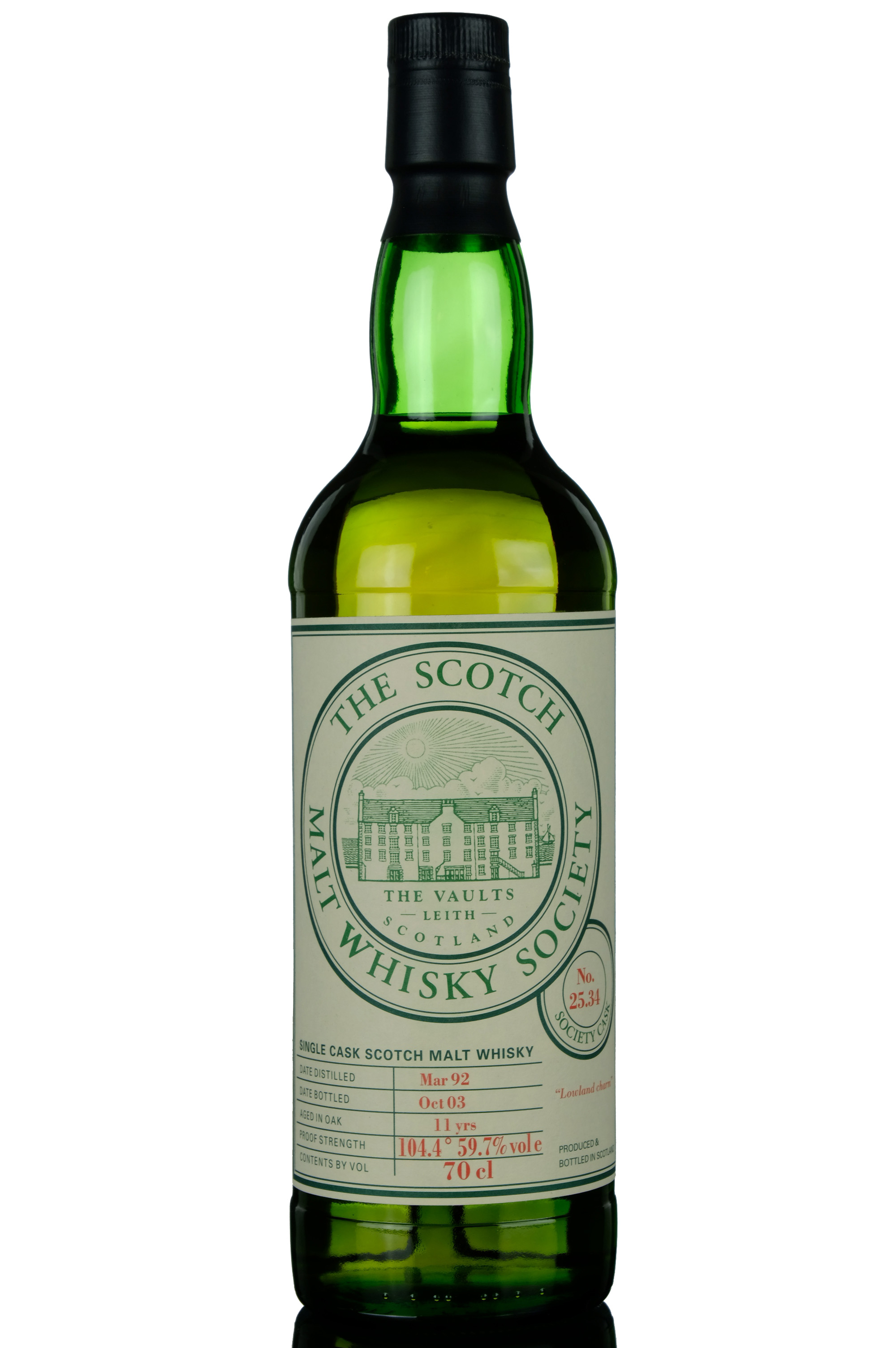 Rosebank 1992-2003 - 11 Year Old - SMWS 25.34 - Lowland Charm