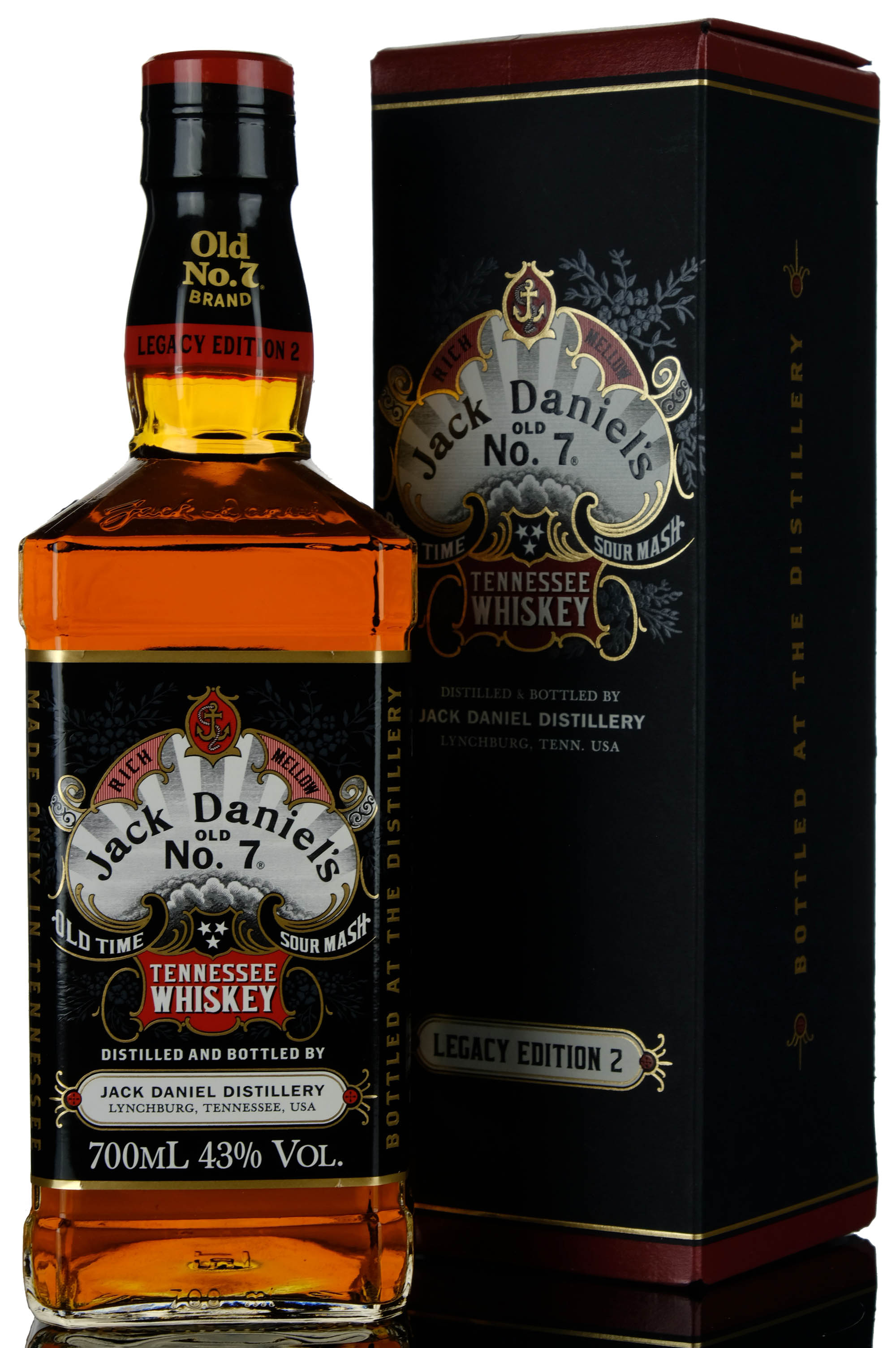 Jack Daniels Old No7  Legacy Edition 2  2019 Release