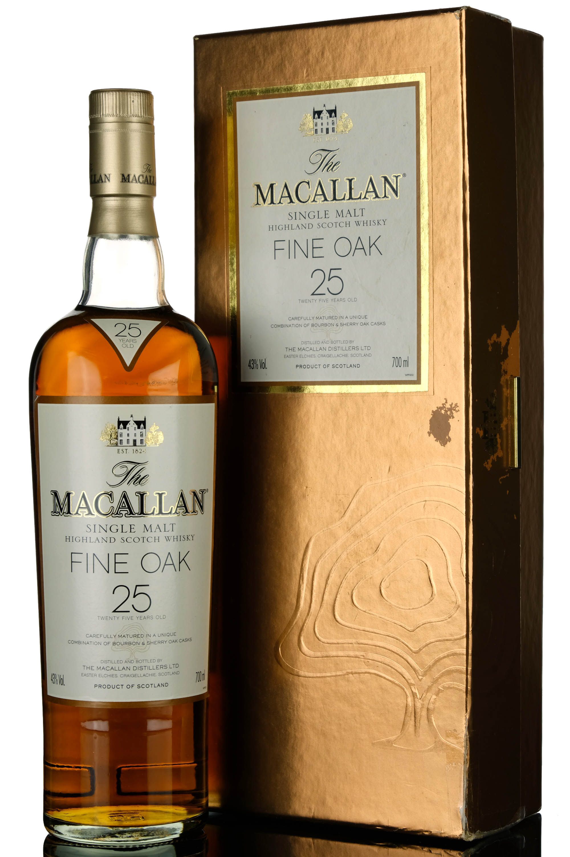 Macallan 25 Year Old  Fine Oak  2000s