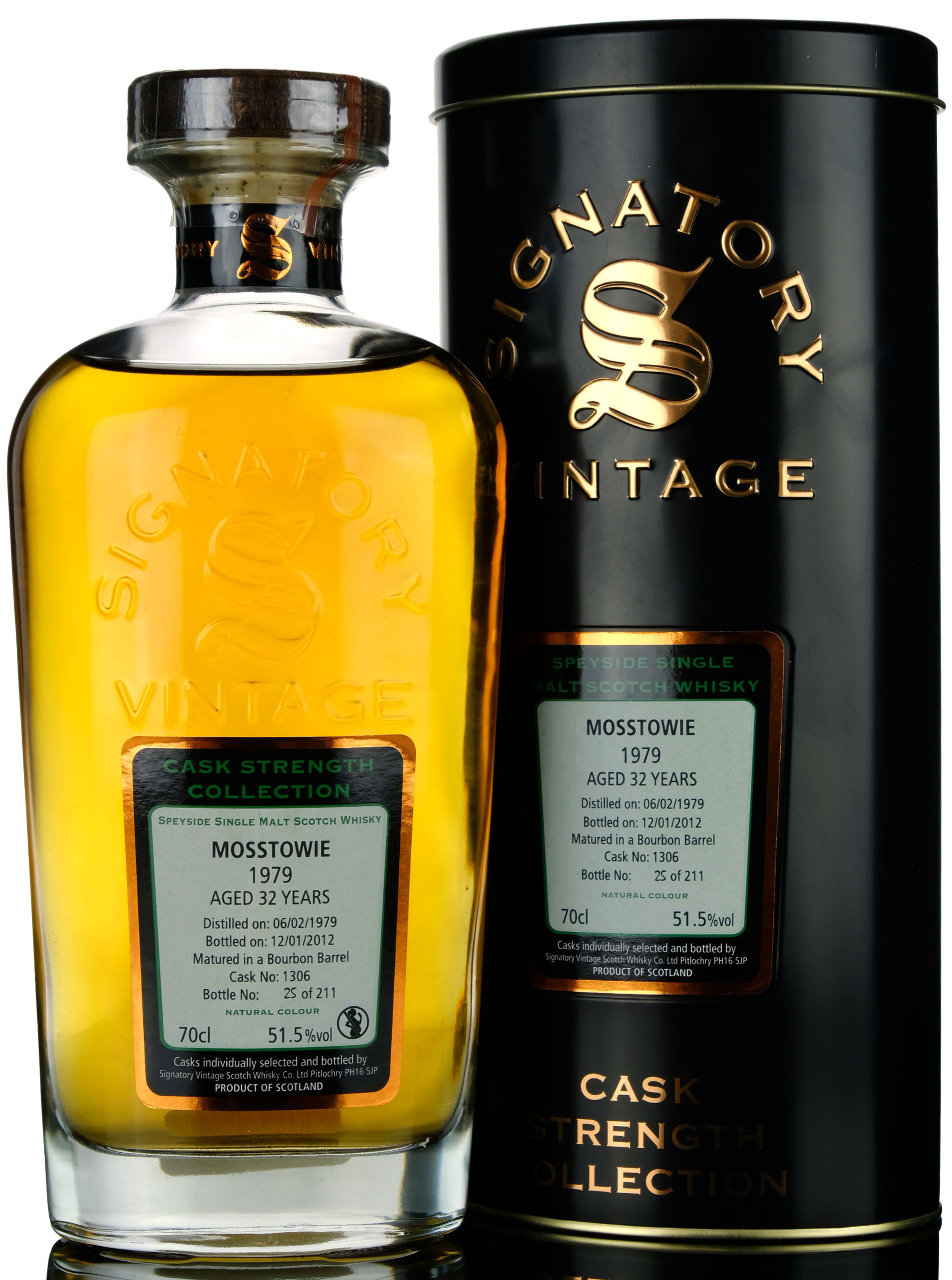 Mosstowie 19792012  32 Year Old  Signatory Vintage  Cask Strength Collection  Single