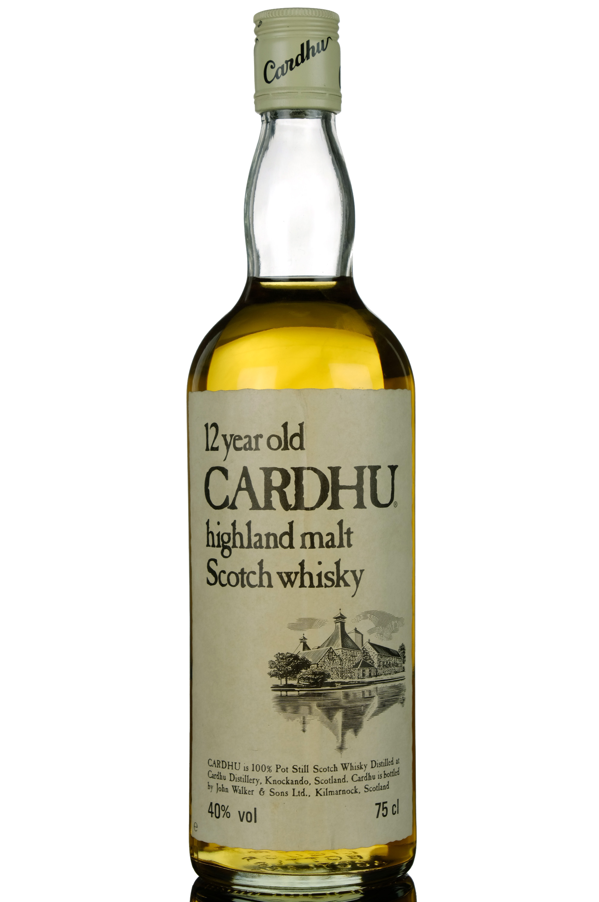 Cardhu 12 Year Old - 1981 Release