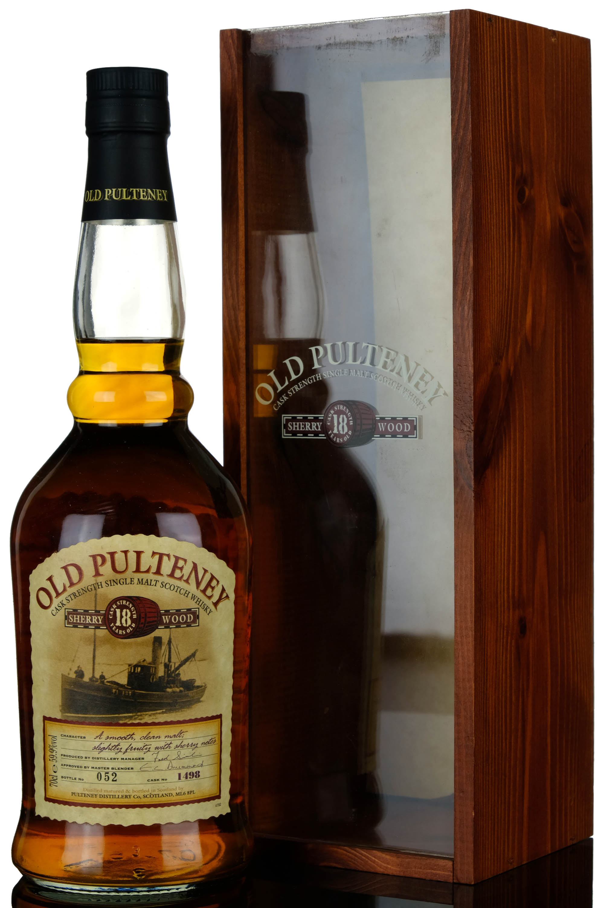 Old Pulteney 19822001  18 Year Old  Single Cask 1498