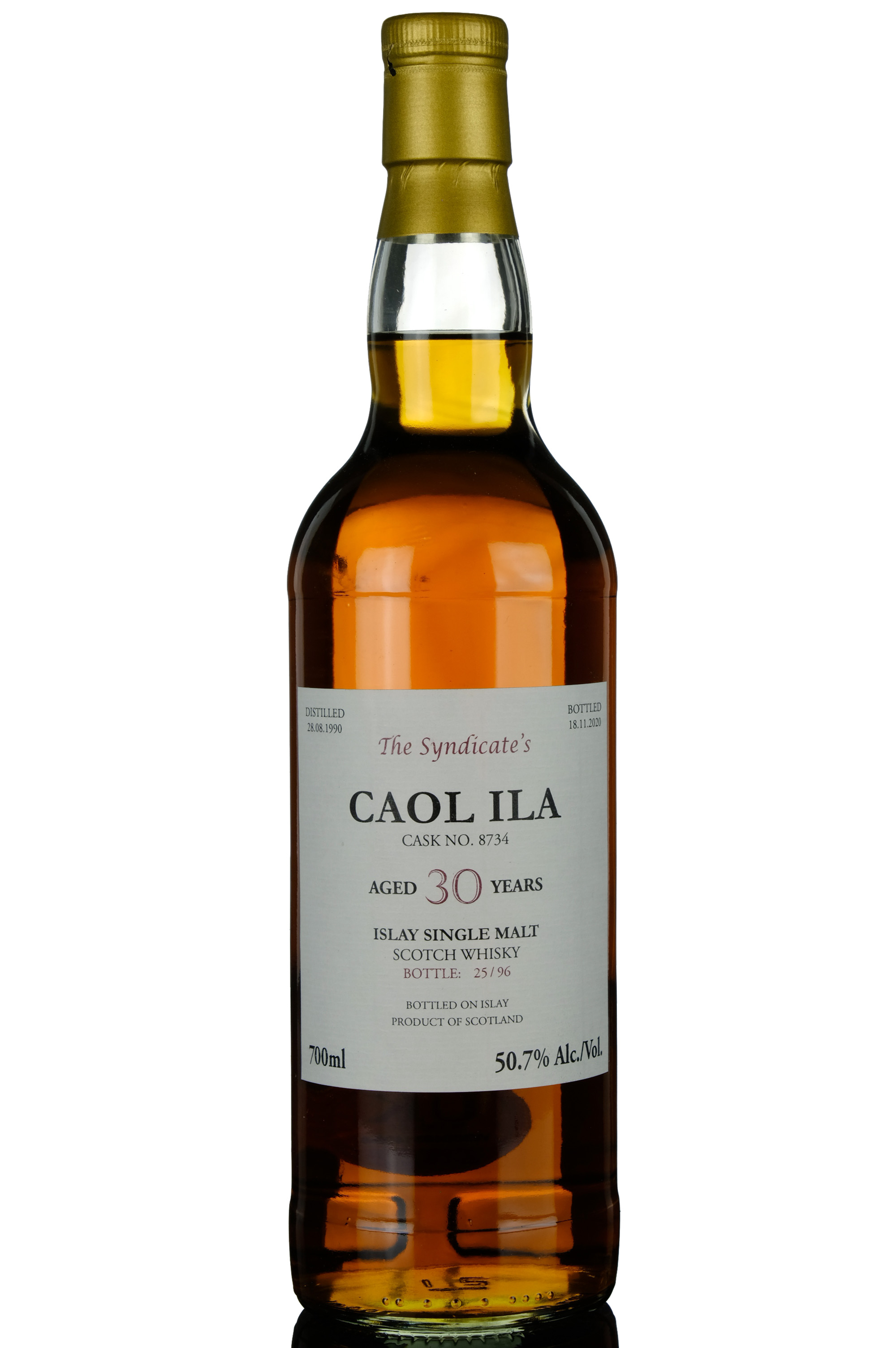 Caol Ila 19902020 30 The Syndicates Single Cask 8734