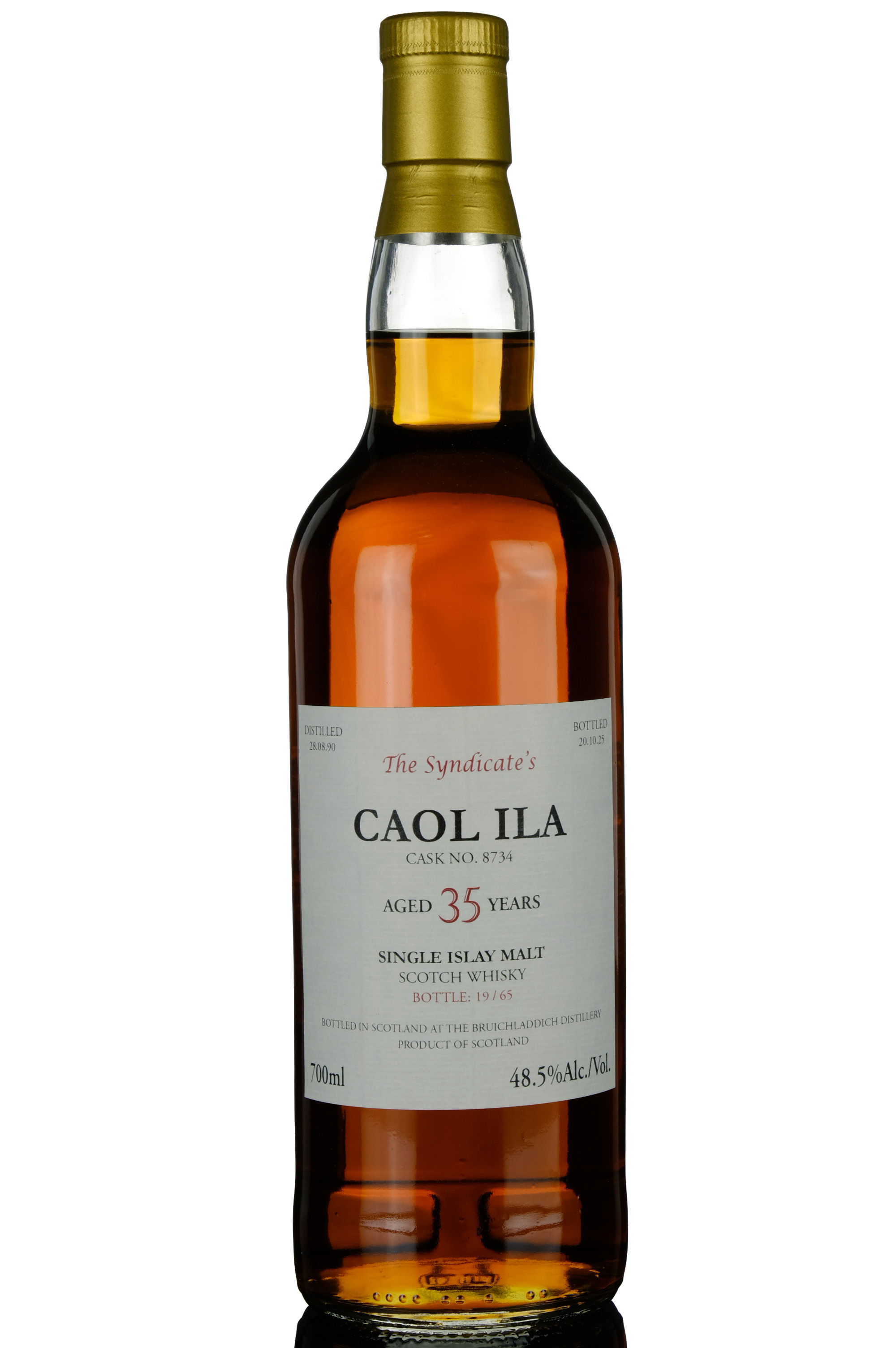 Caol Ila 19902025 35 The Syndicates Single Cask 8734