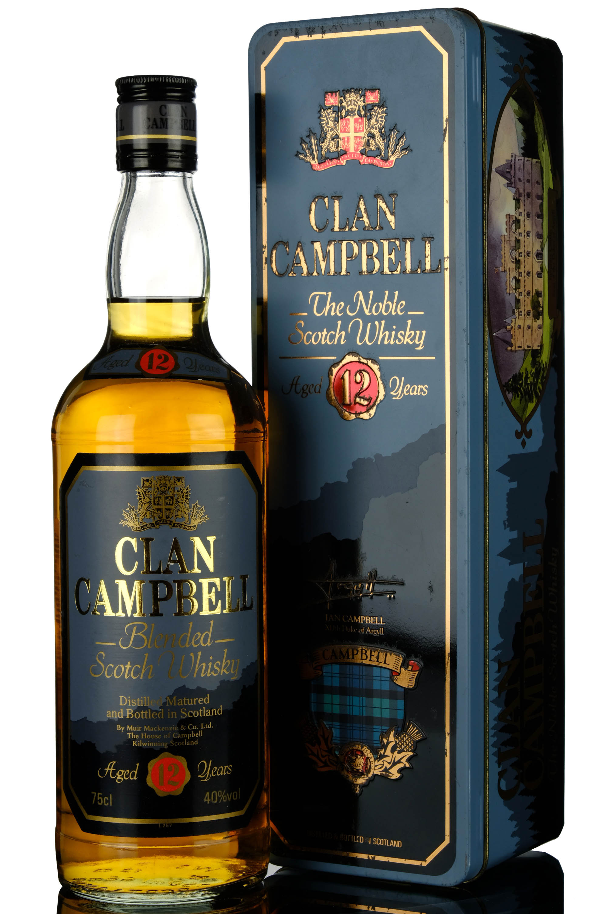 Clan Campbell 12 Year Old - 1980s