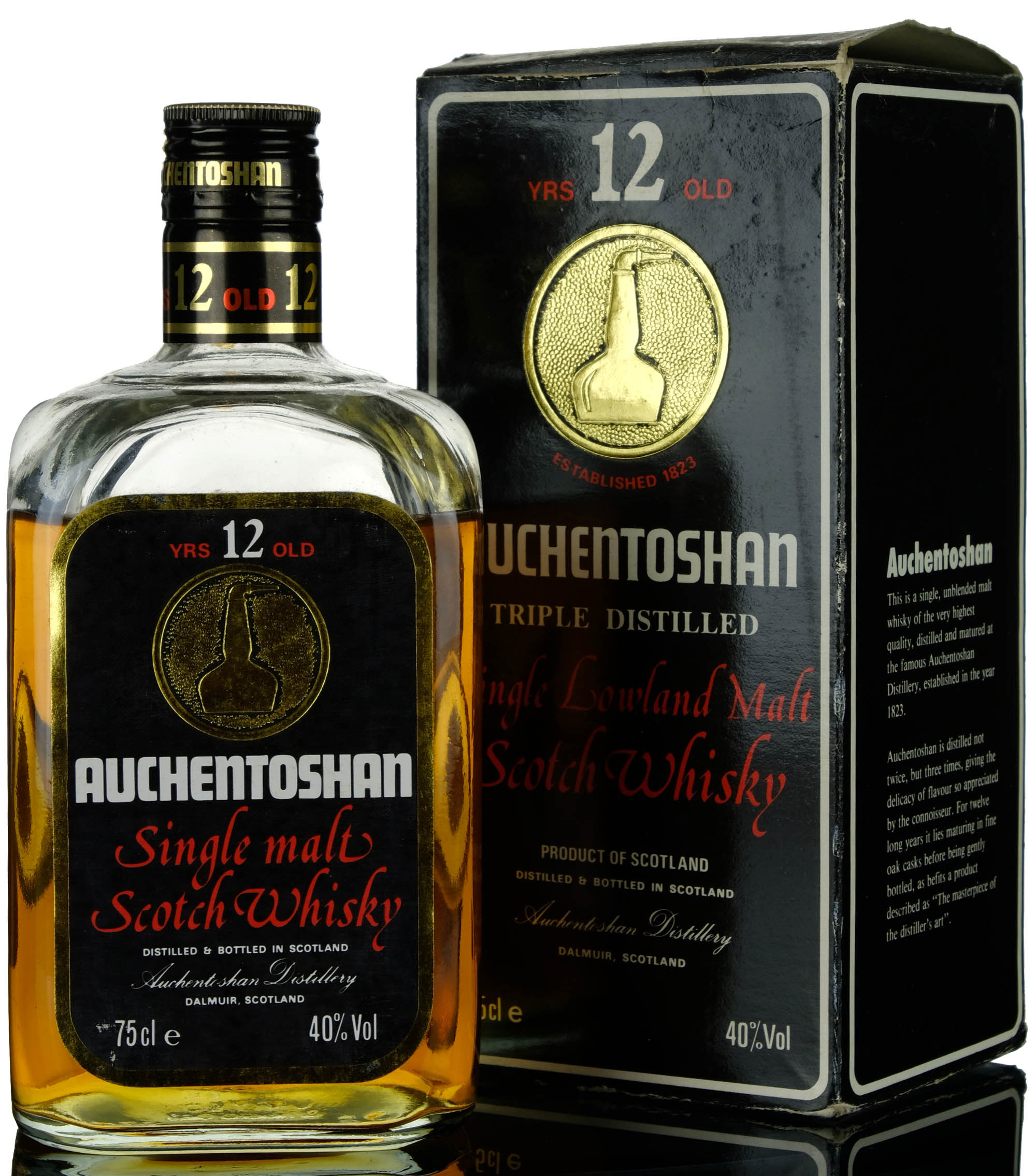 Auchentoshan 12 Year Old - 1980s