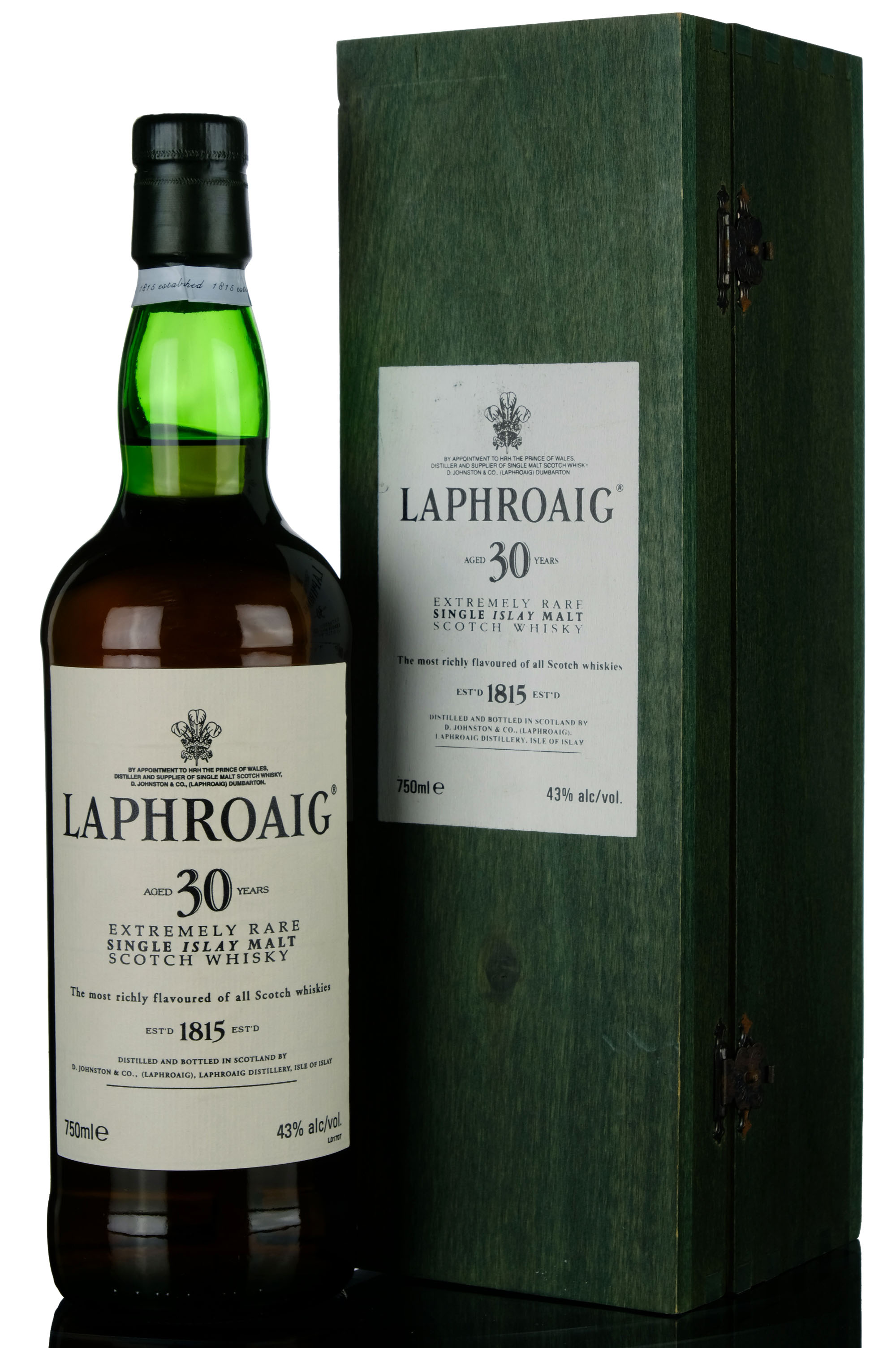 Laphroaig 30 Year Old  Circa 2000