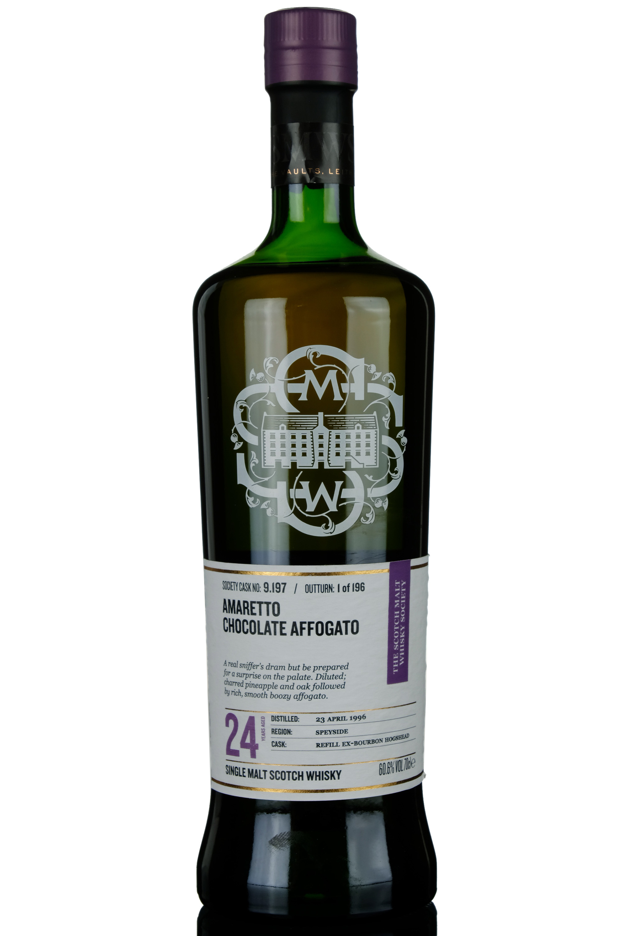 Glen Grant 1996 - 24 Year Old - SMWS 9.197 - Amaretto Chocolate Affogato