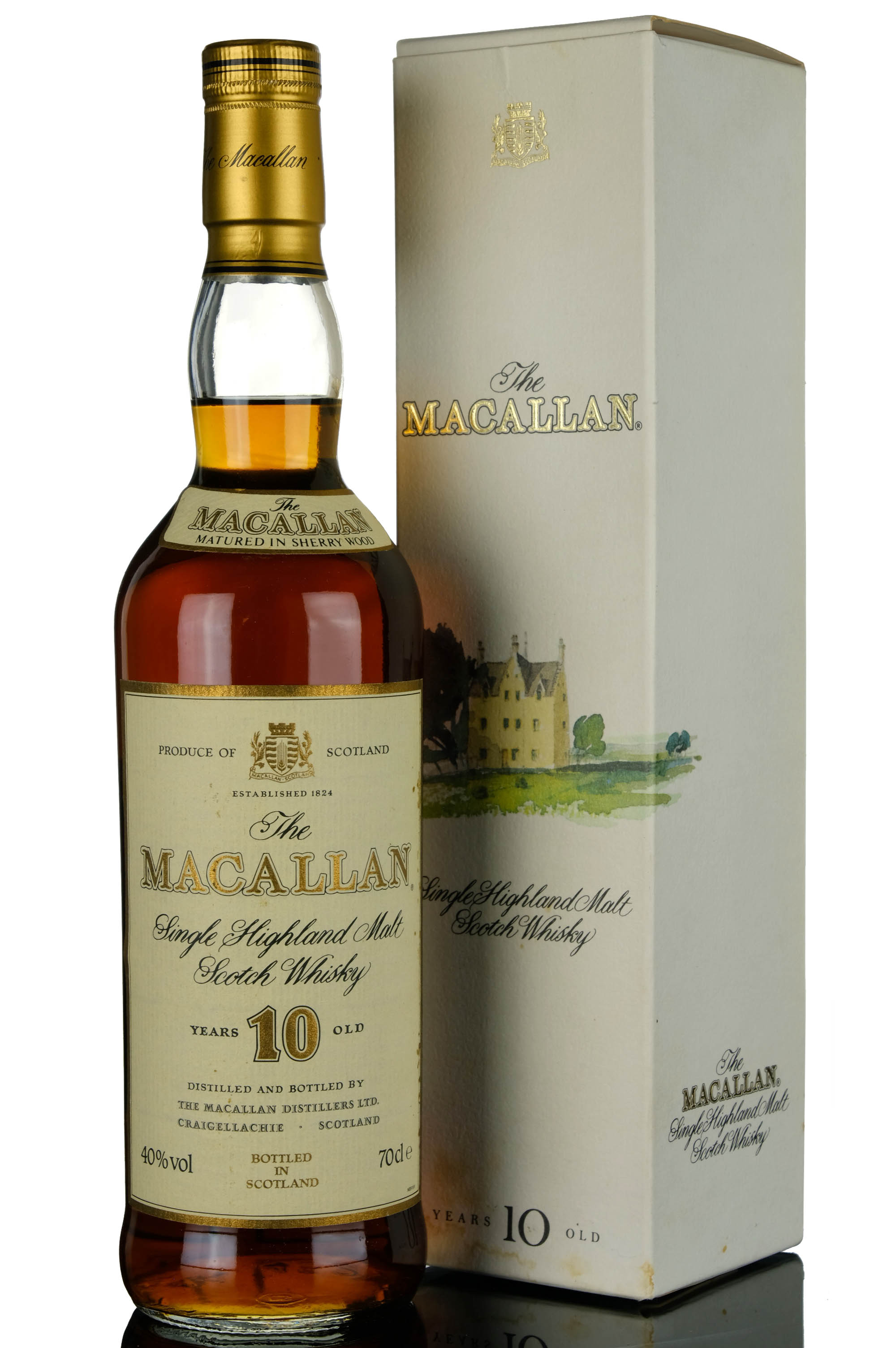 Macallan 10 Year Old  Sherry Cask  1990s