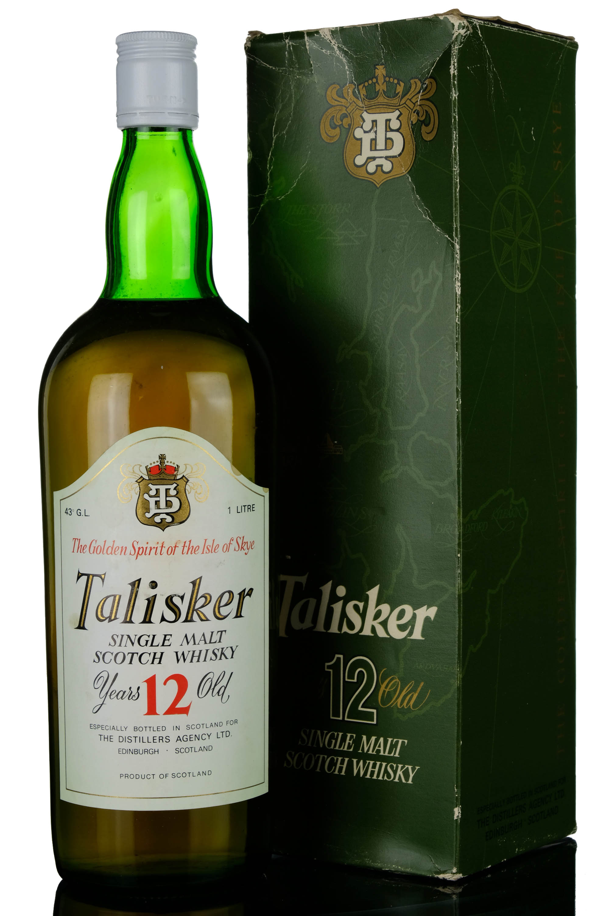 Talisker 12 Year Old - 1970s - 1 Litre