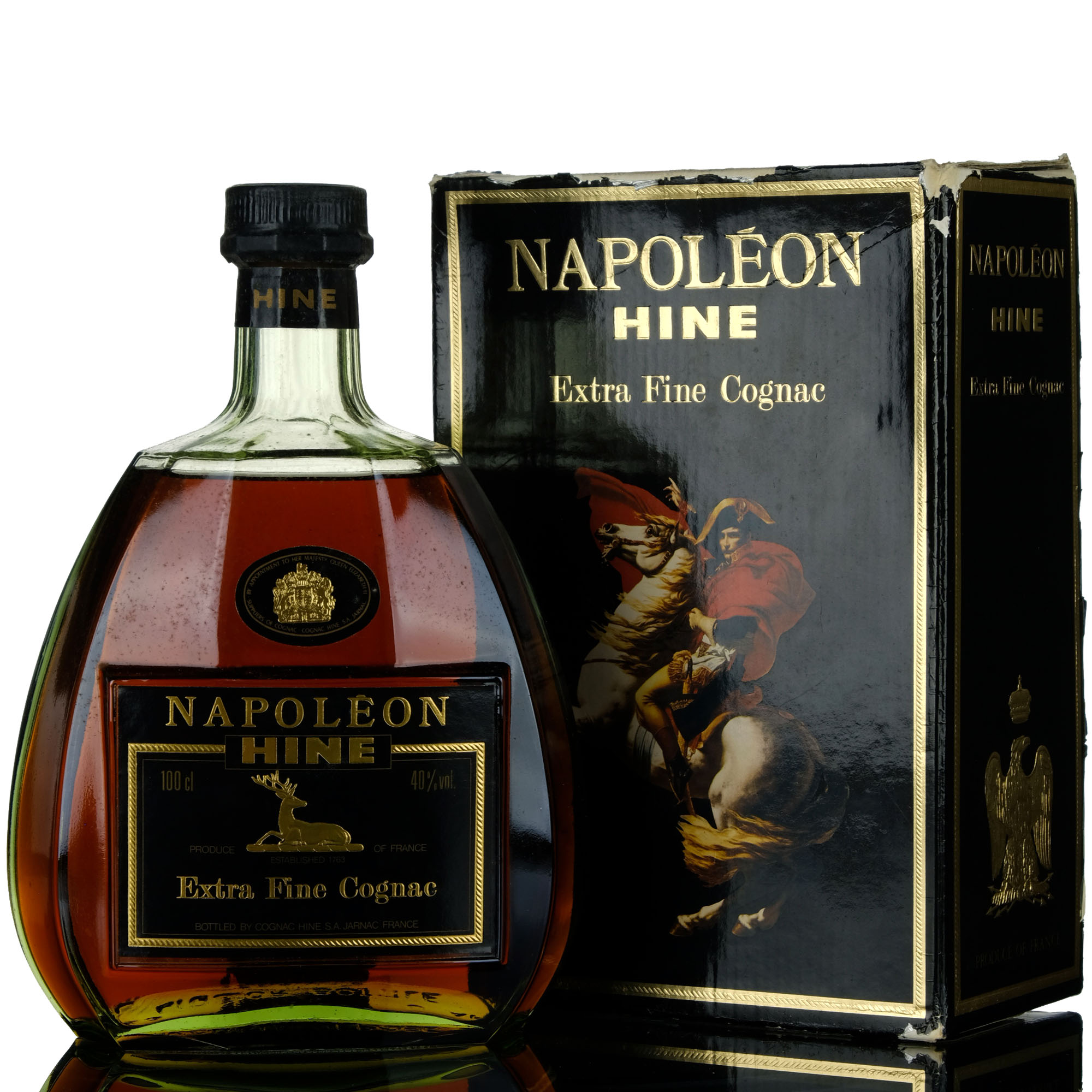 Hine Napoleon Extra Fine Cognac - 1970s - 1 Litre
