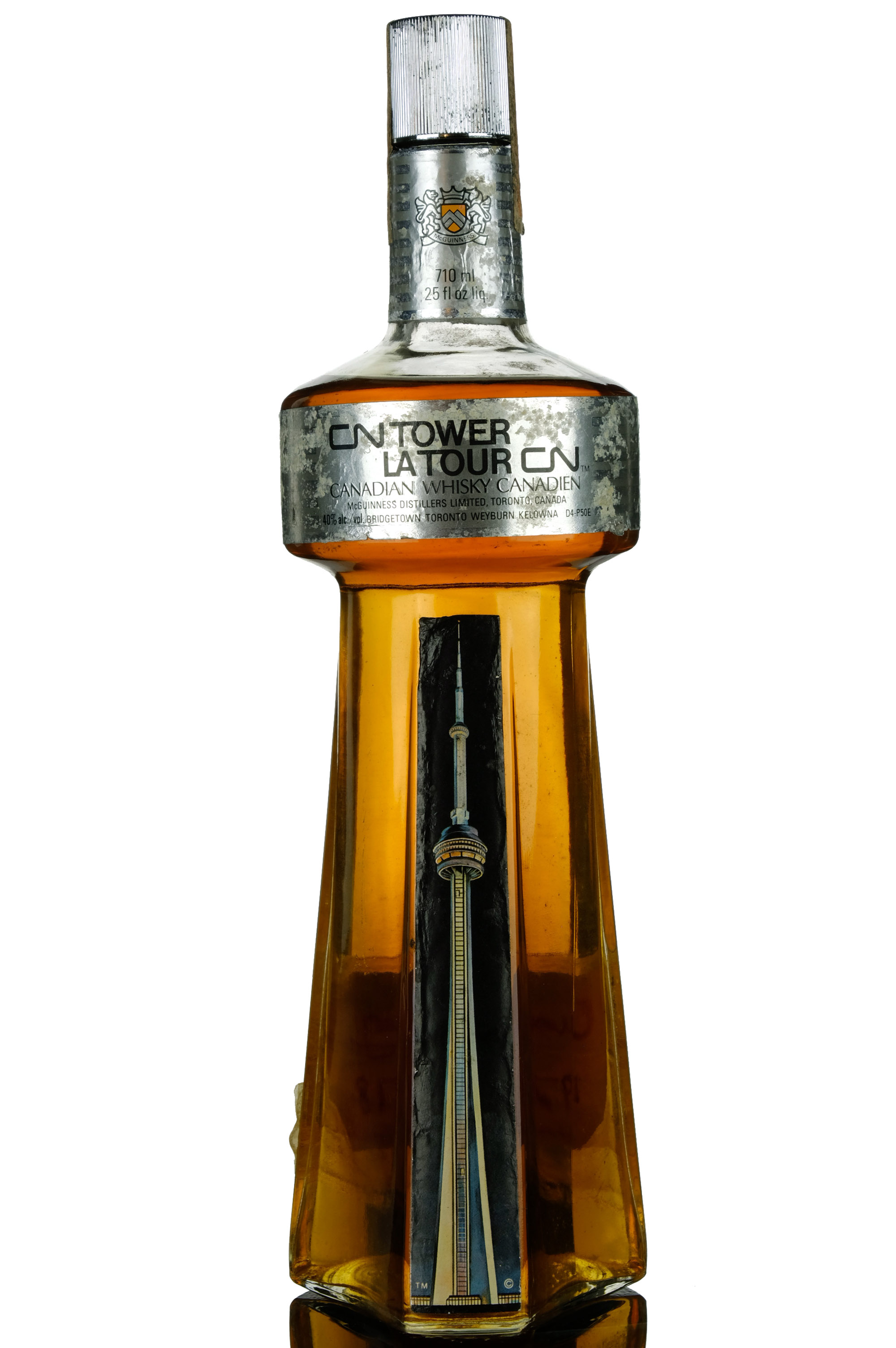 CN Tower 1970 - La Tour CN Canadian Whisky