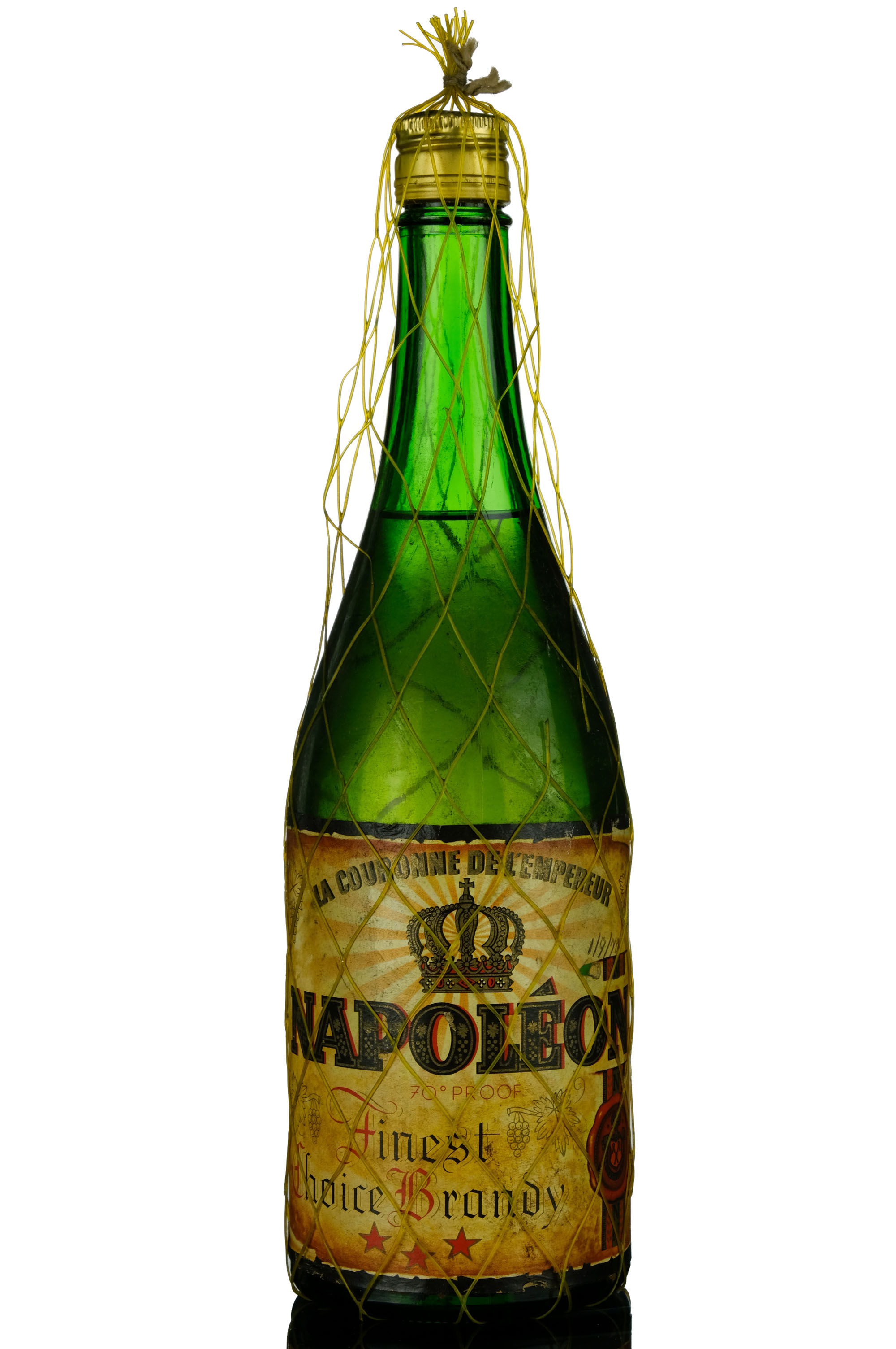 La Couronne de L'Empereur Napoleon Finest Choice Brandy - 1970s