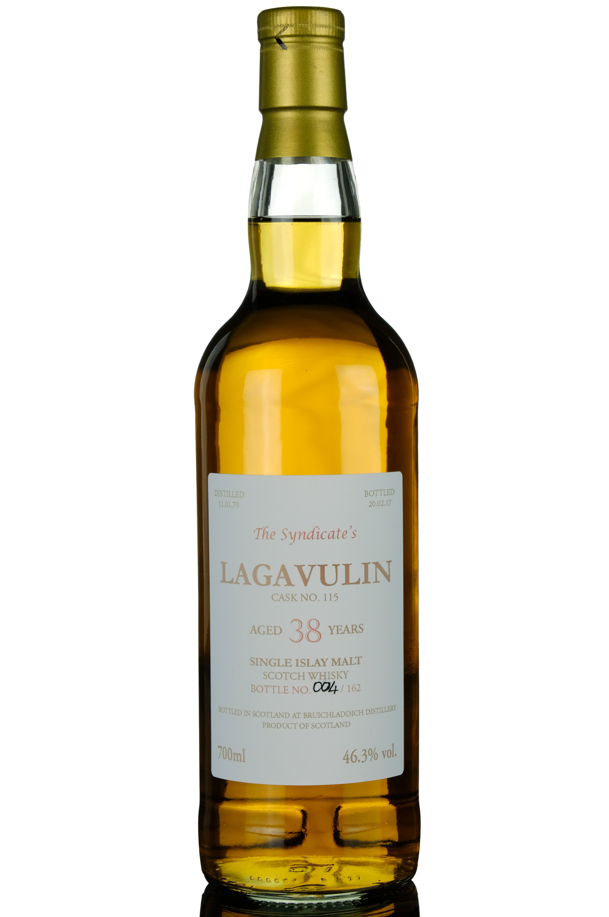 Lagavulin 19792017  38 Year Old  The Syndicates  Single Cask 115