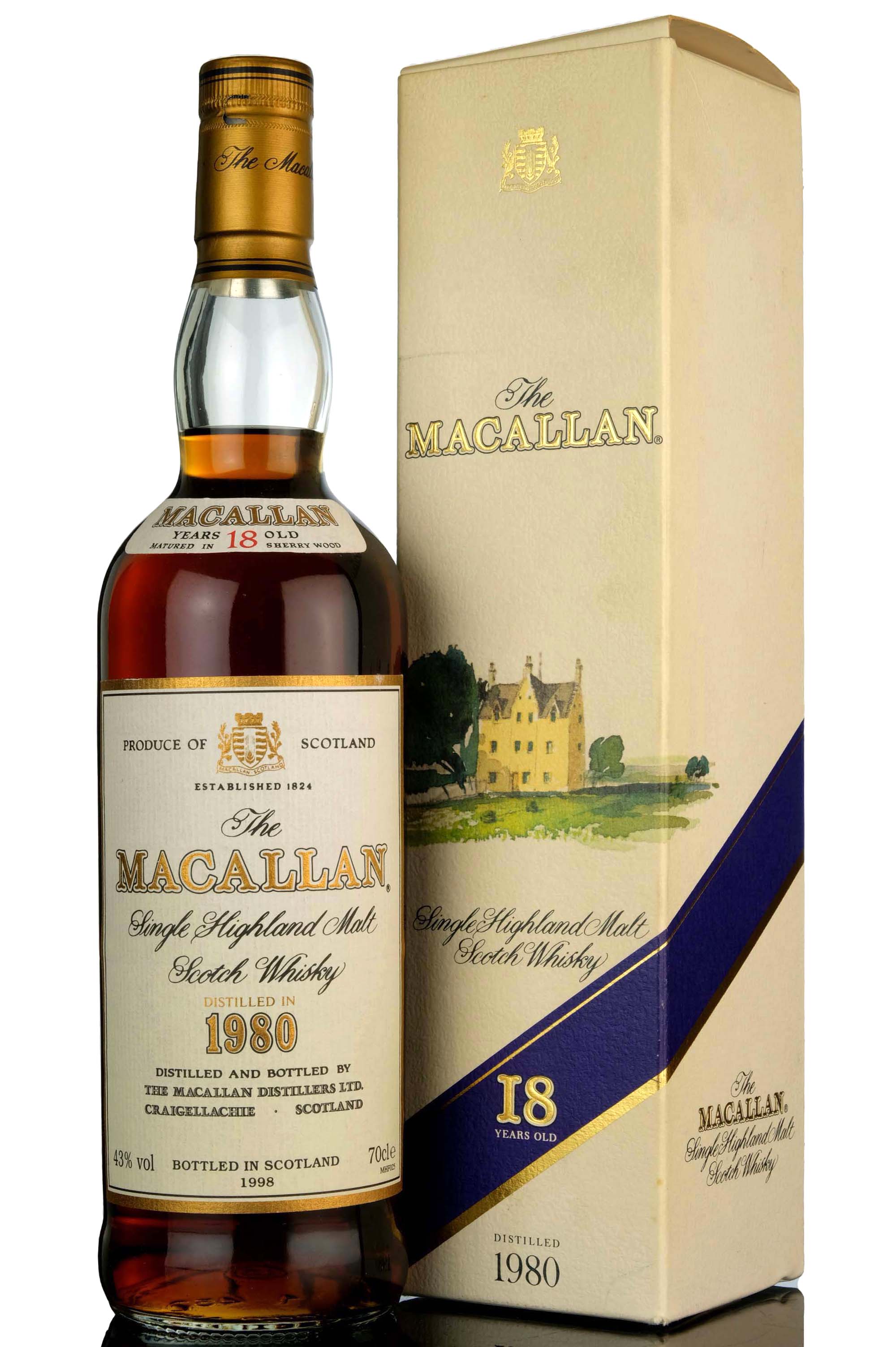 Macallan 1980-1998 - 18 Year Old - Sherry Cask